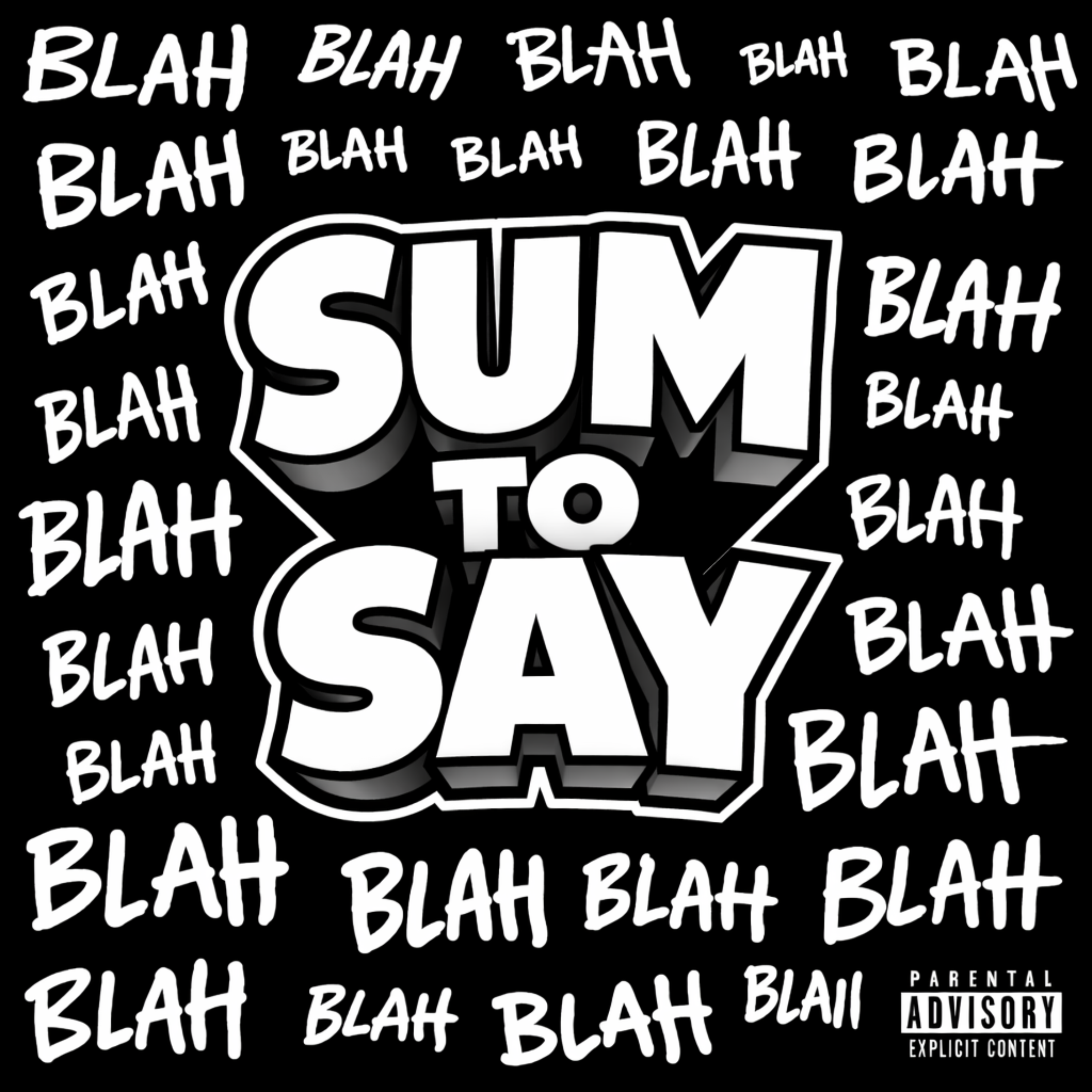 SUM TO SAY artwork