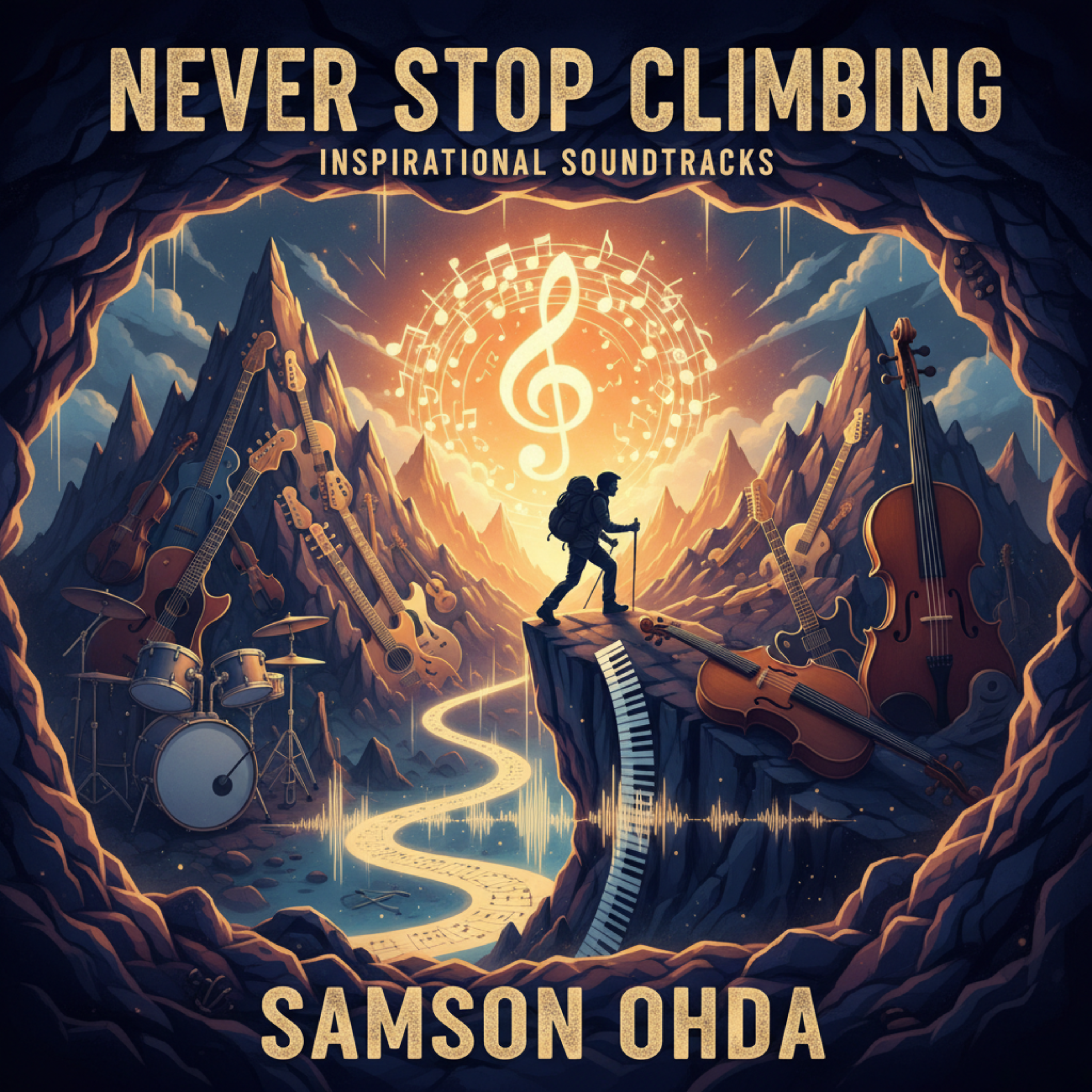 Never Stop Climbing by Samson Ohda  cover art