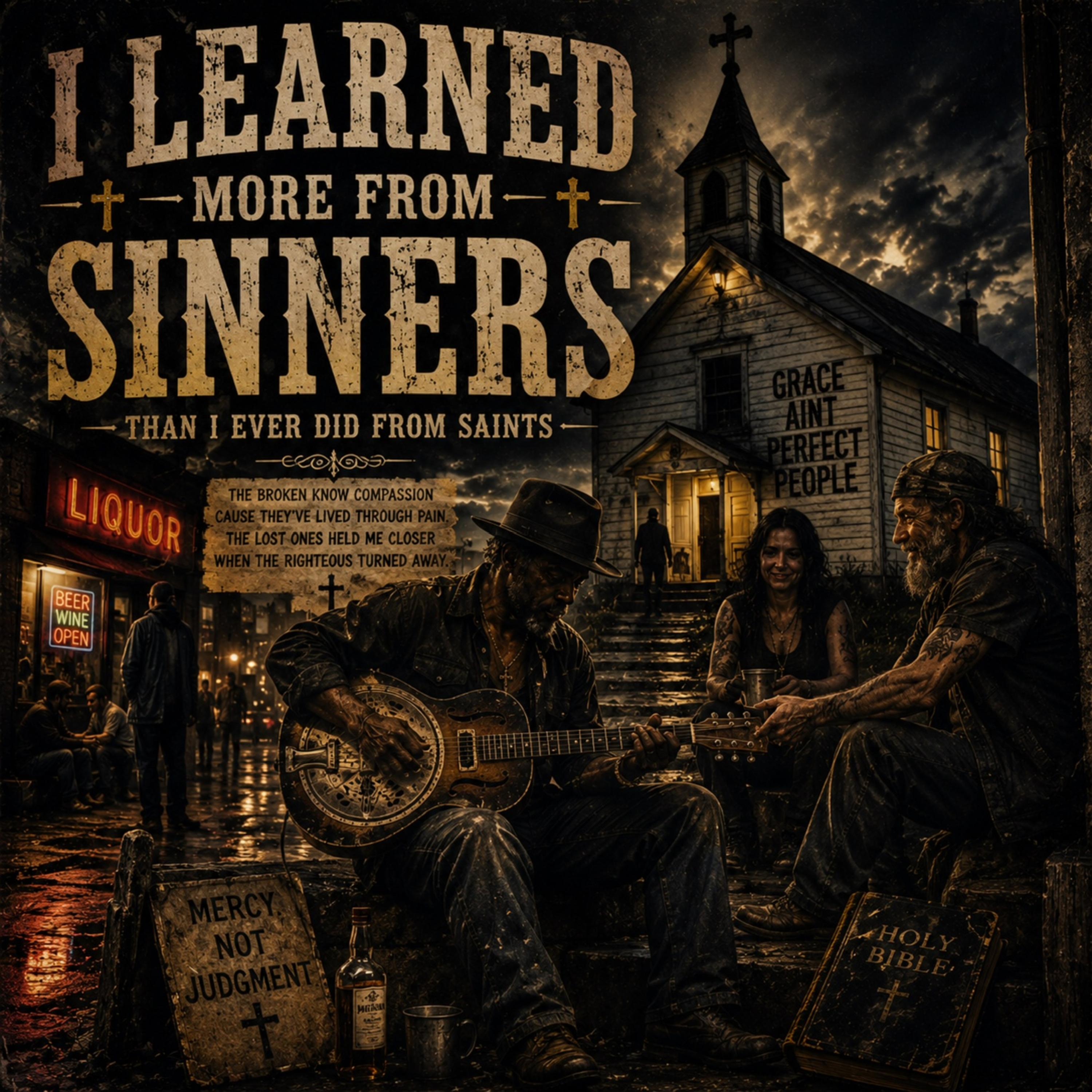 I Learned More From SINNERS by Gospel & Blues Meets Country cover art