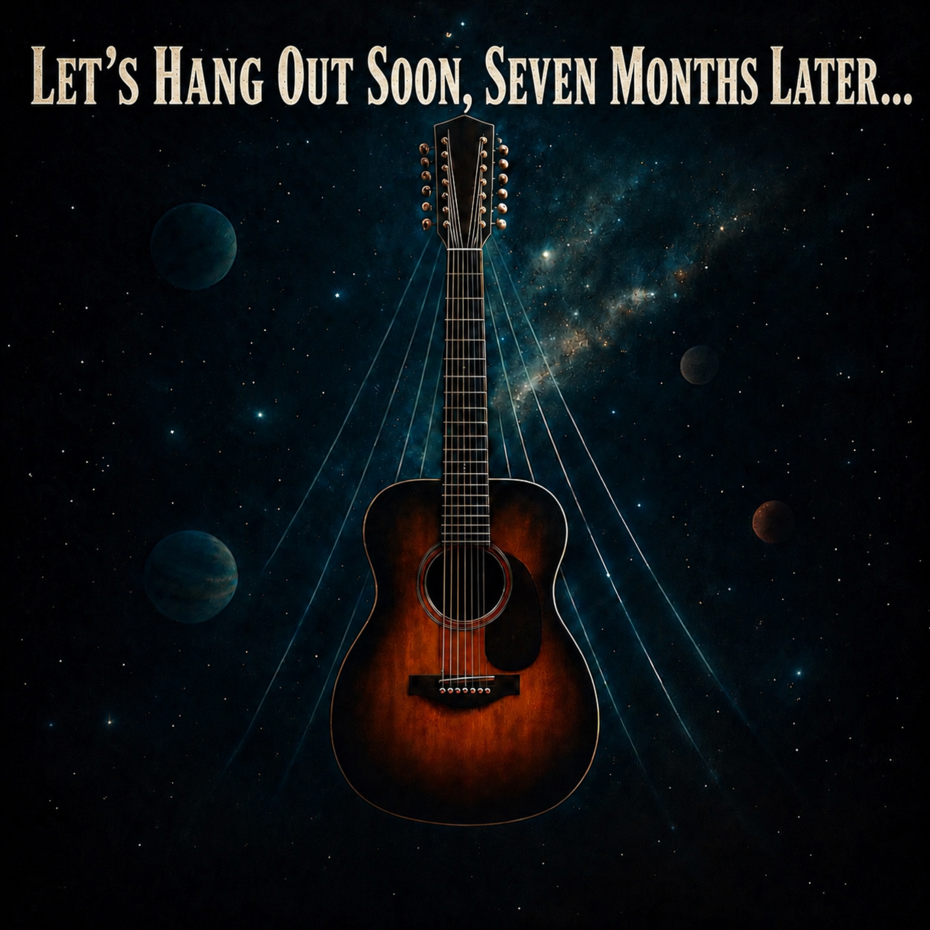 Let’s Hang Out Soon, Seven Months Later by Bots with guitars cover art