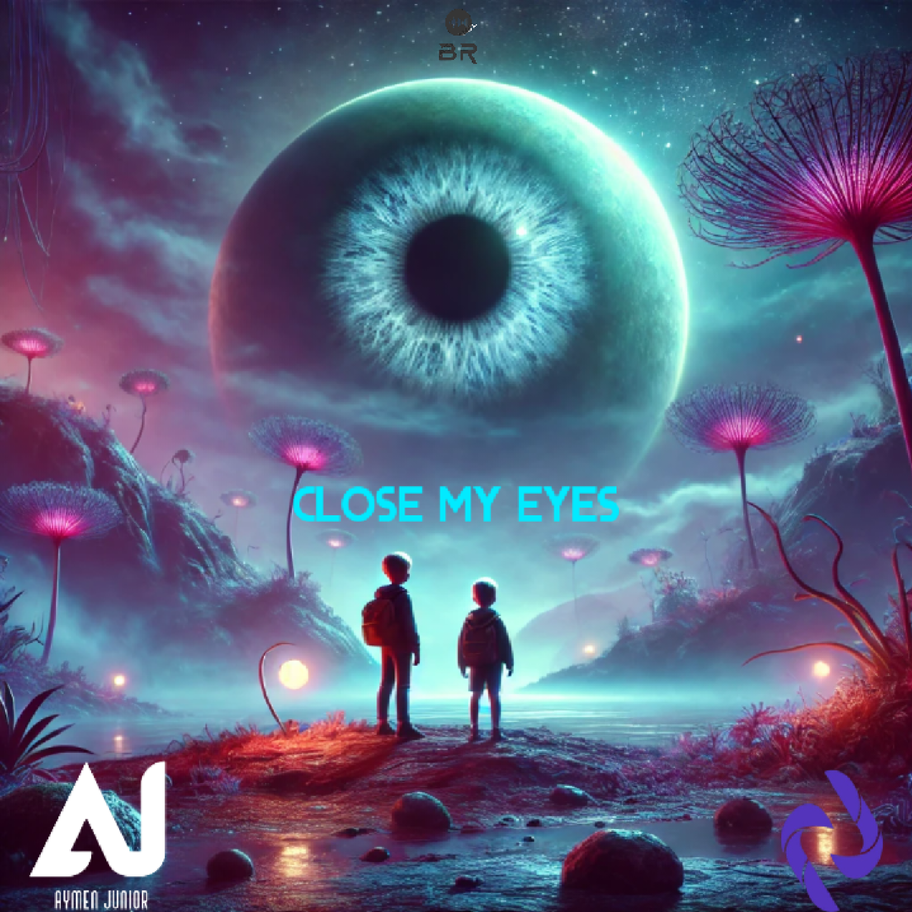 Close my eyes artwork