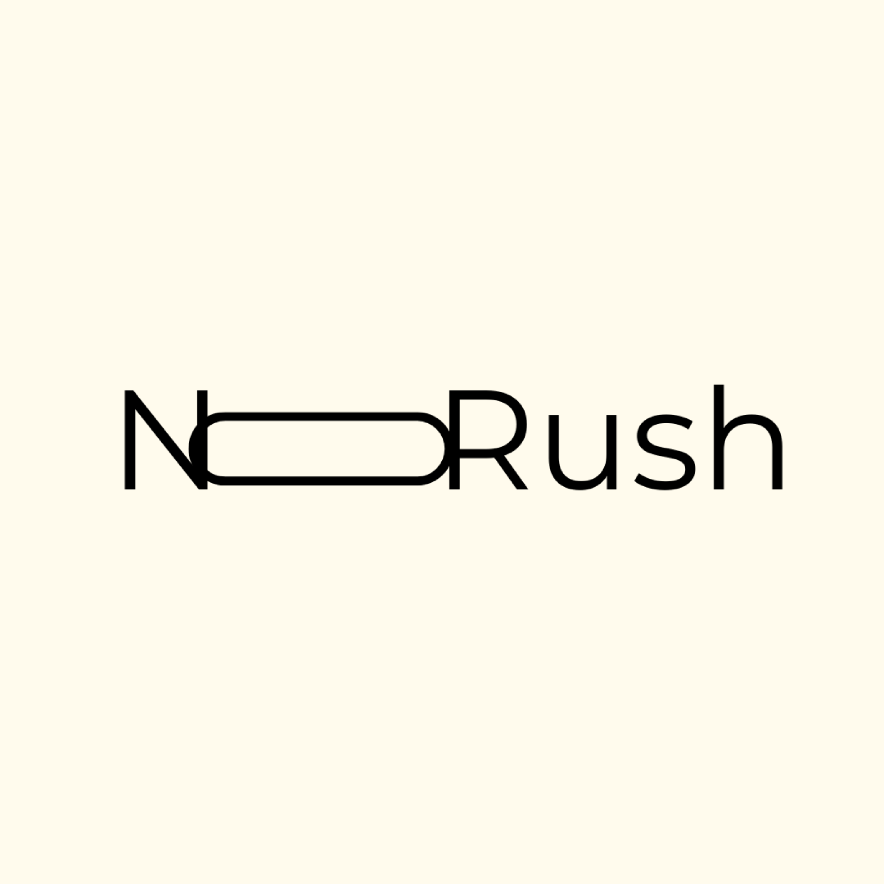 No Rush artwork