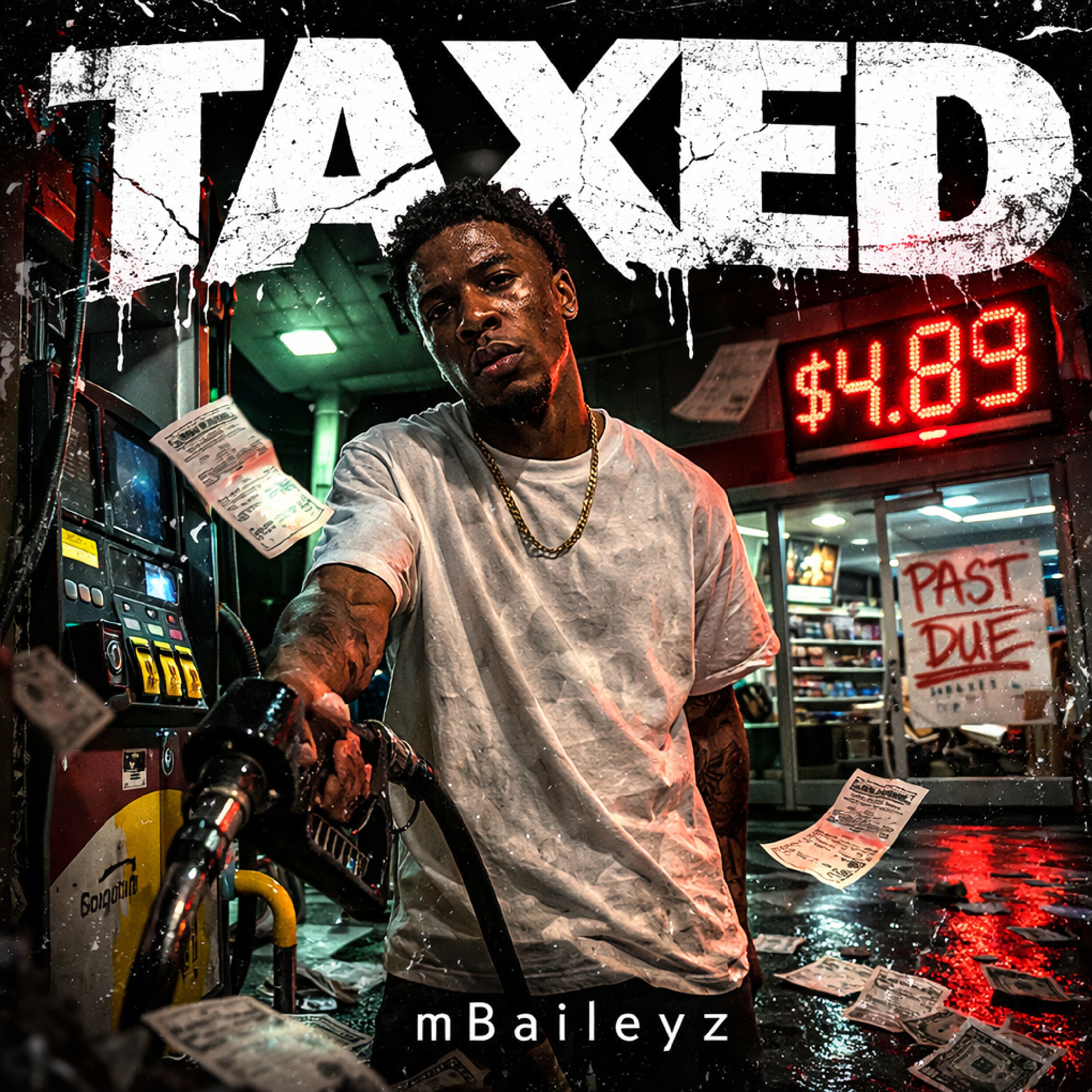 TAXED artwork