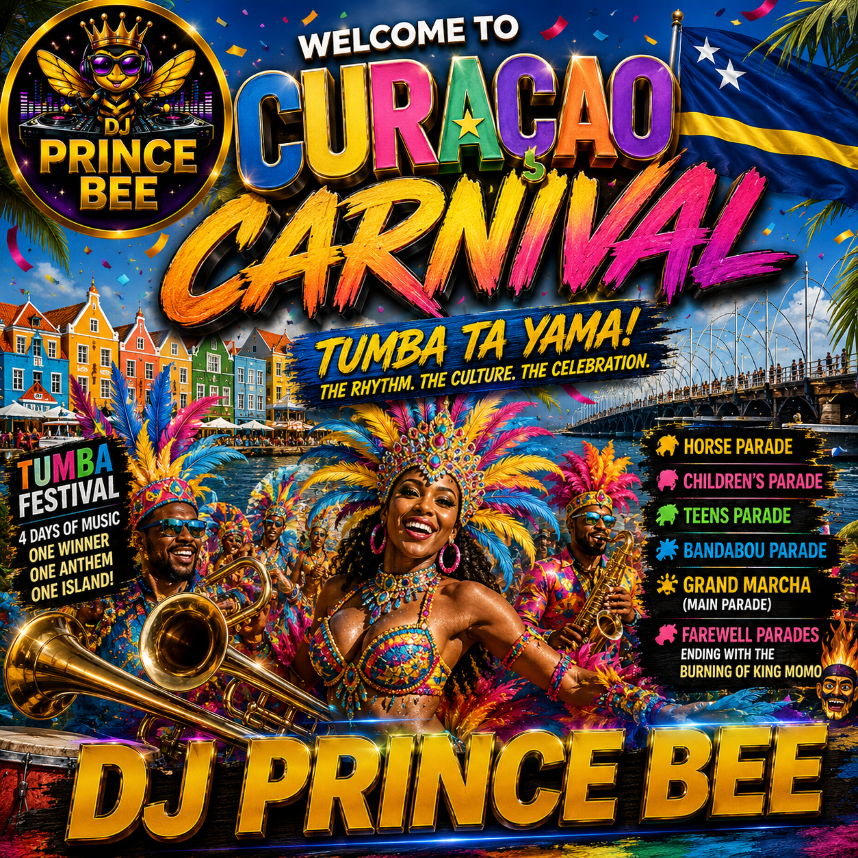 Curaçao Carnival by DJ PRINCE BEE cover art