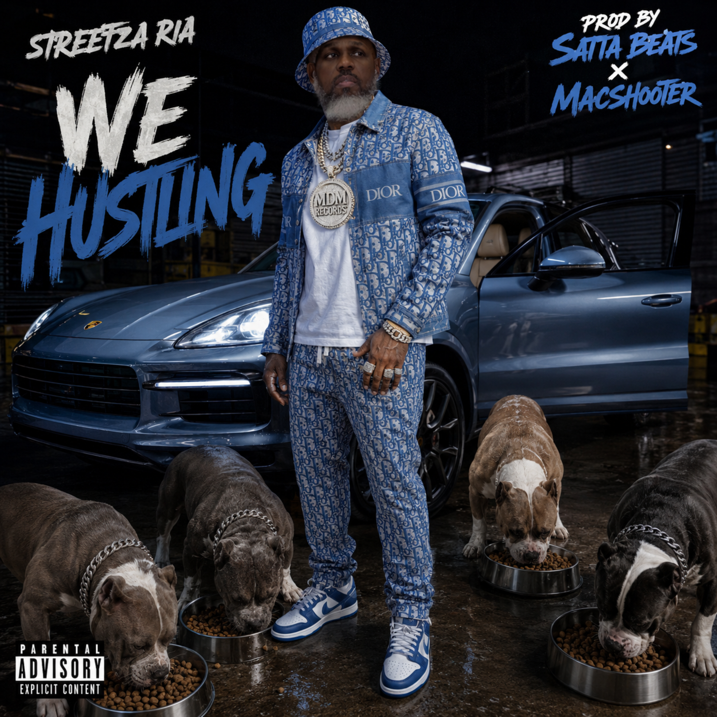 We Hustling by Streetza Ria cover art