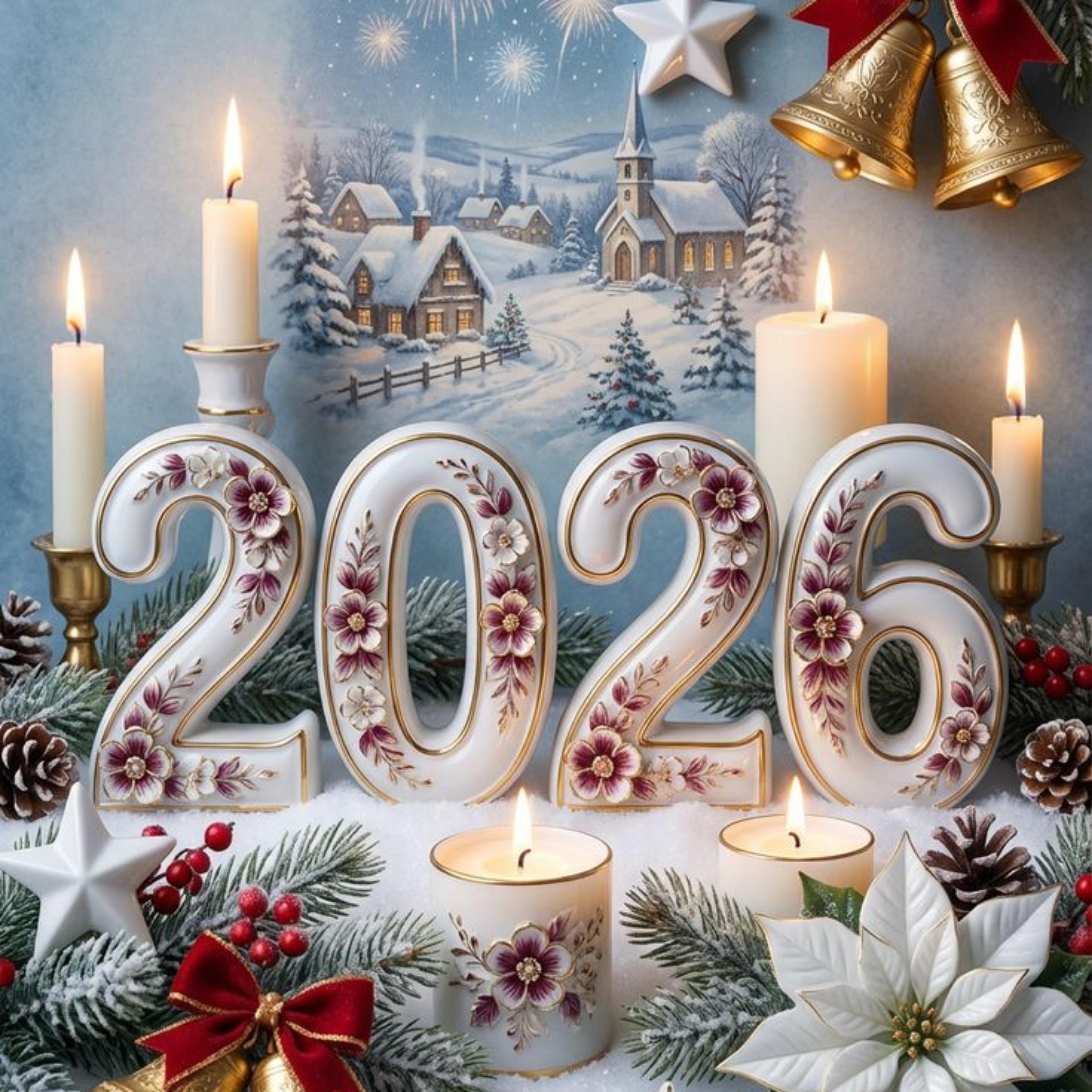 Happy and prosperous new year vlog artwork