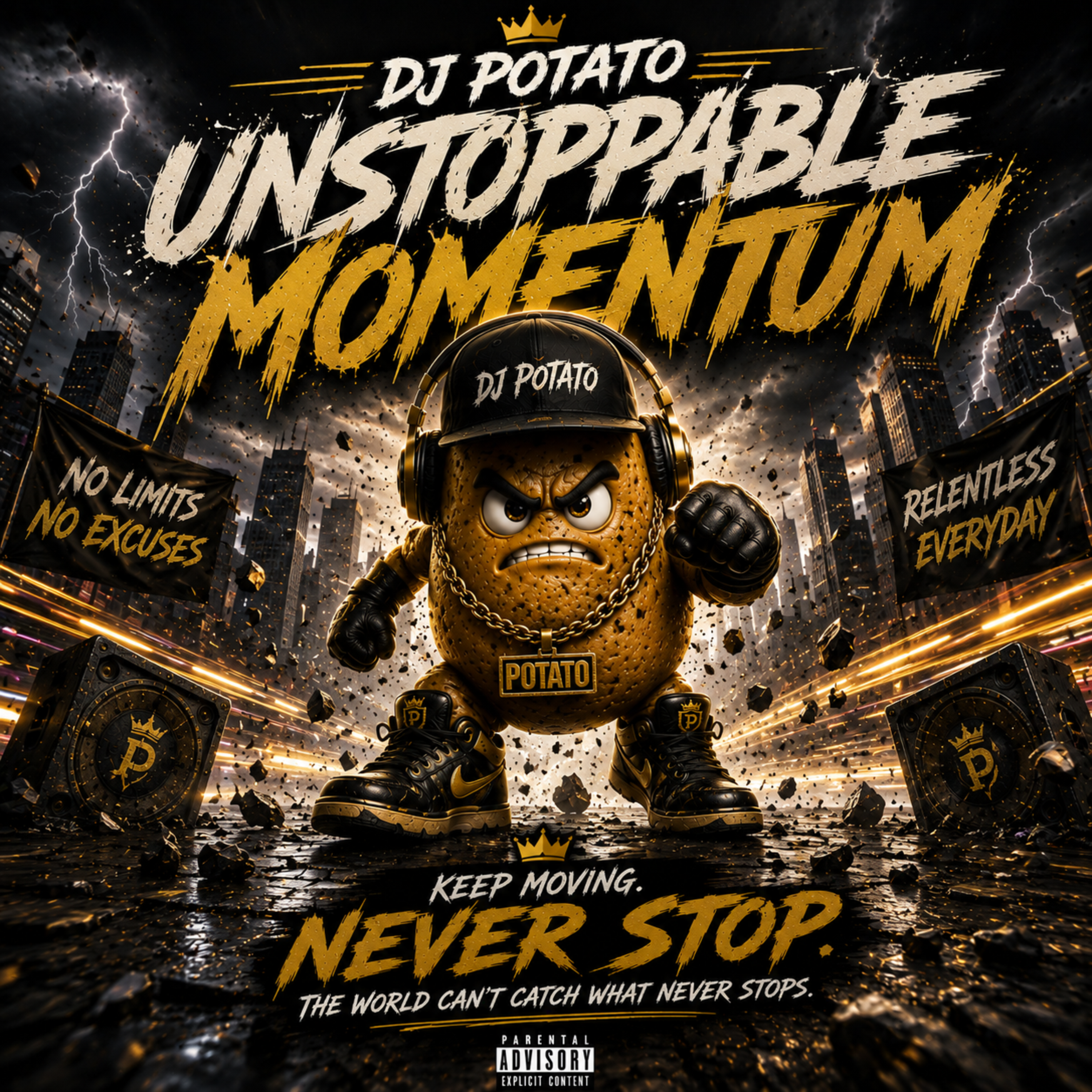 Unstoppable Momentum by Dj Potato cover art