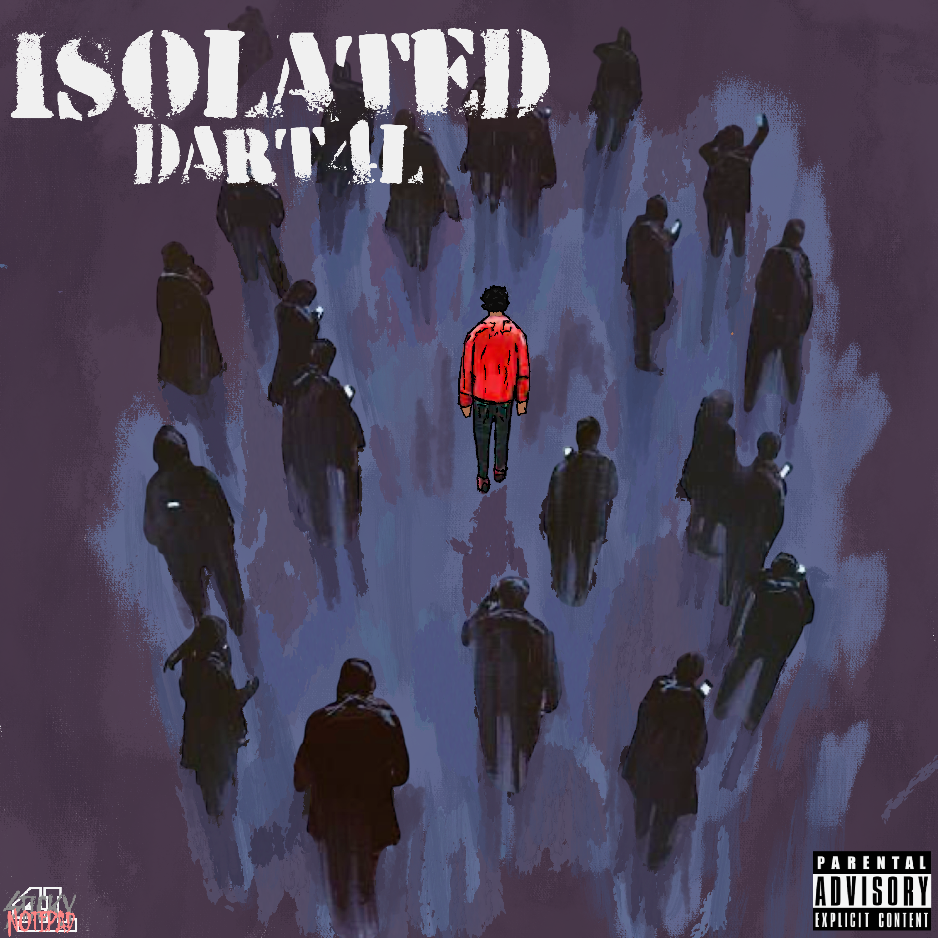 Isolated artwork
