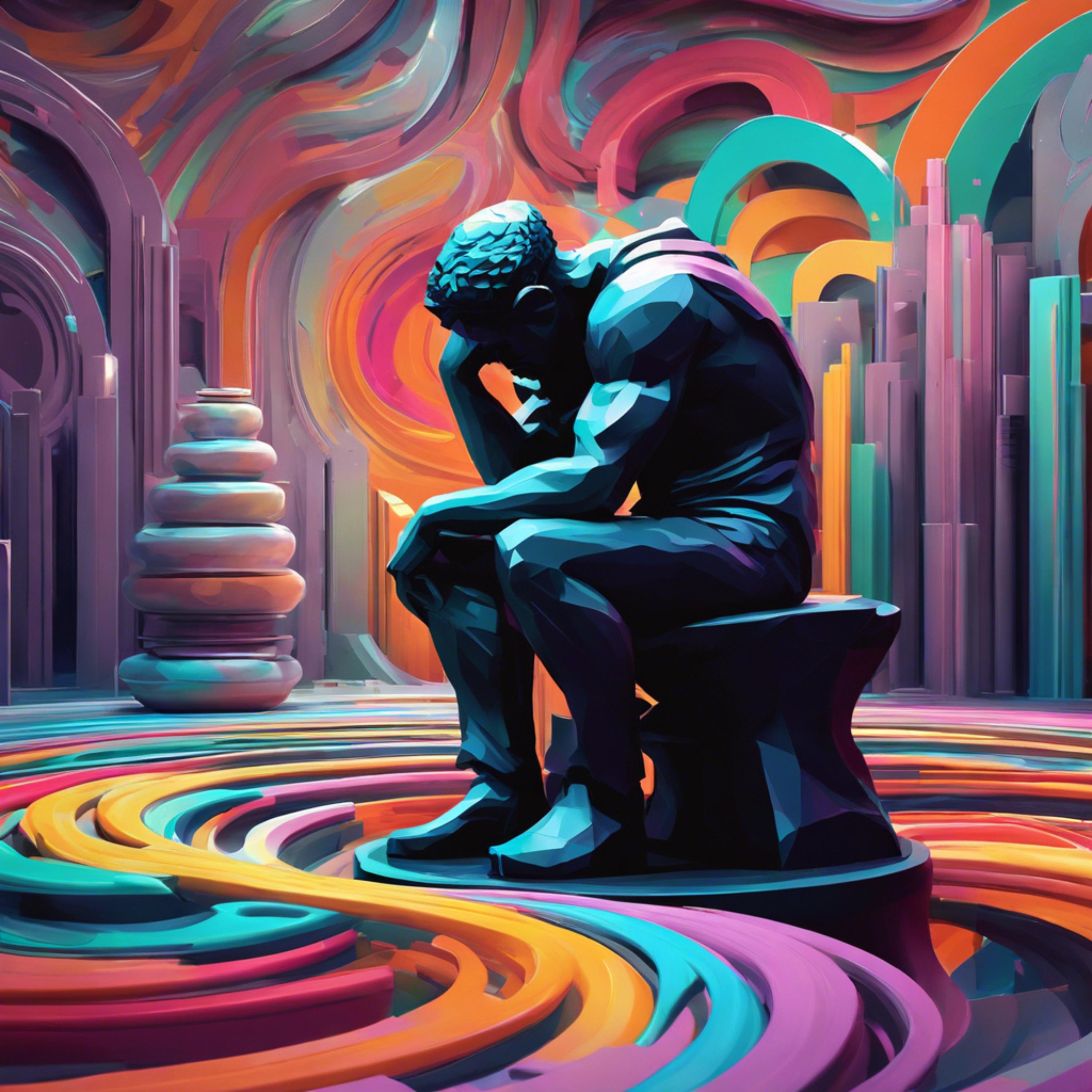 The Thinker artwork