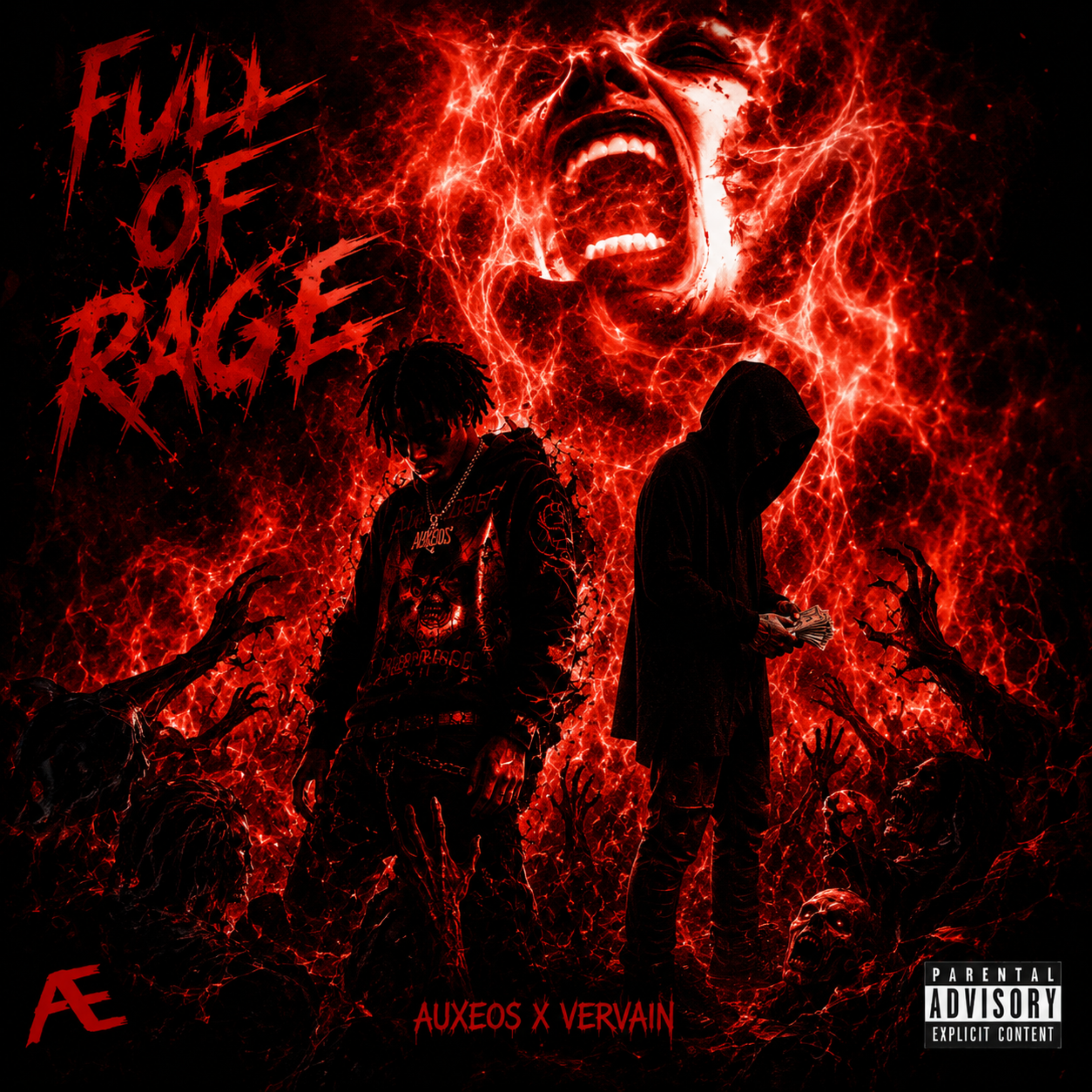 FULL OF RAGE by Auxeos cover art