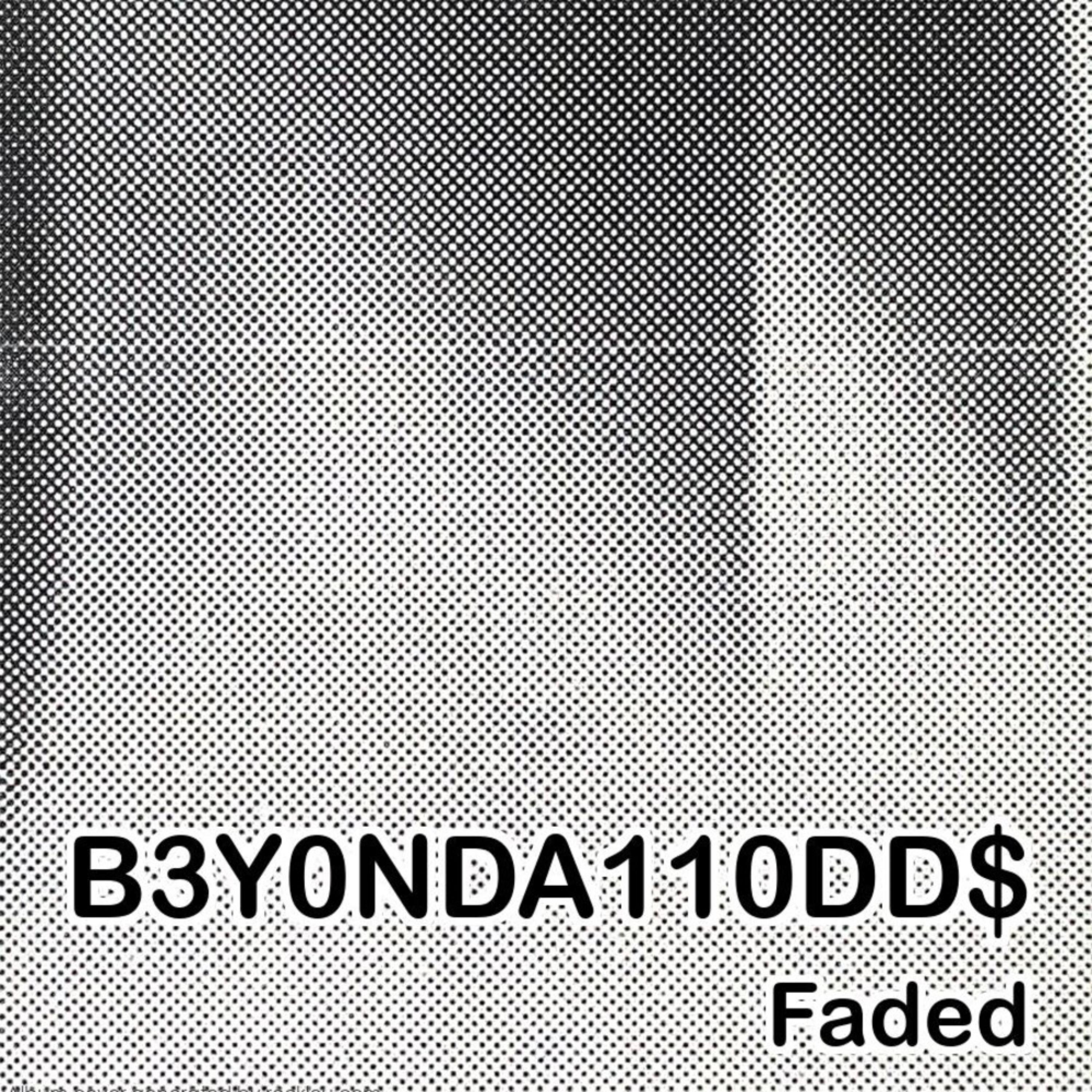 Faded artwork
