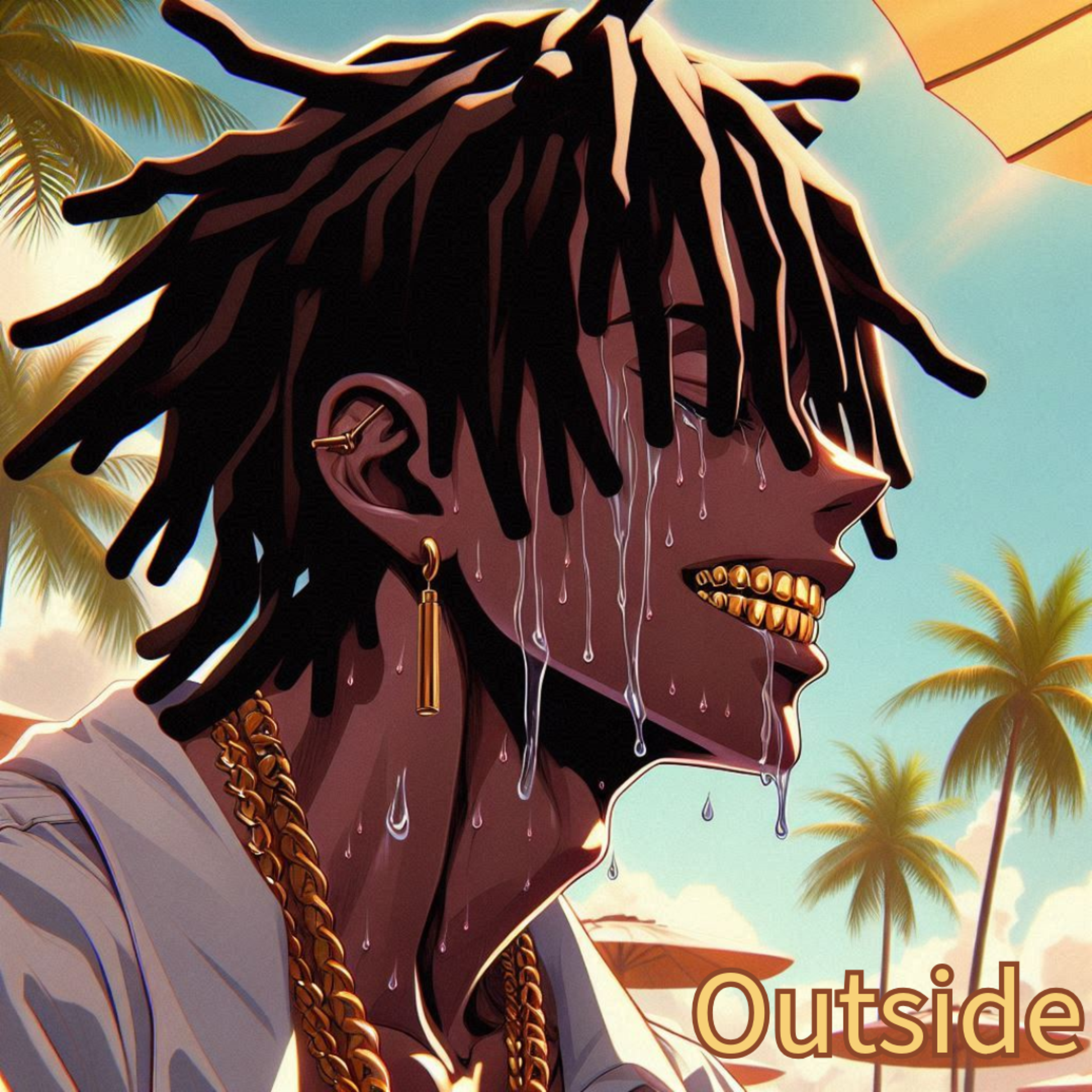Outside artwork