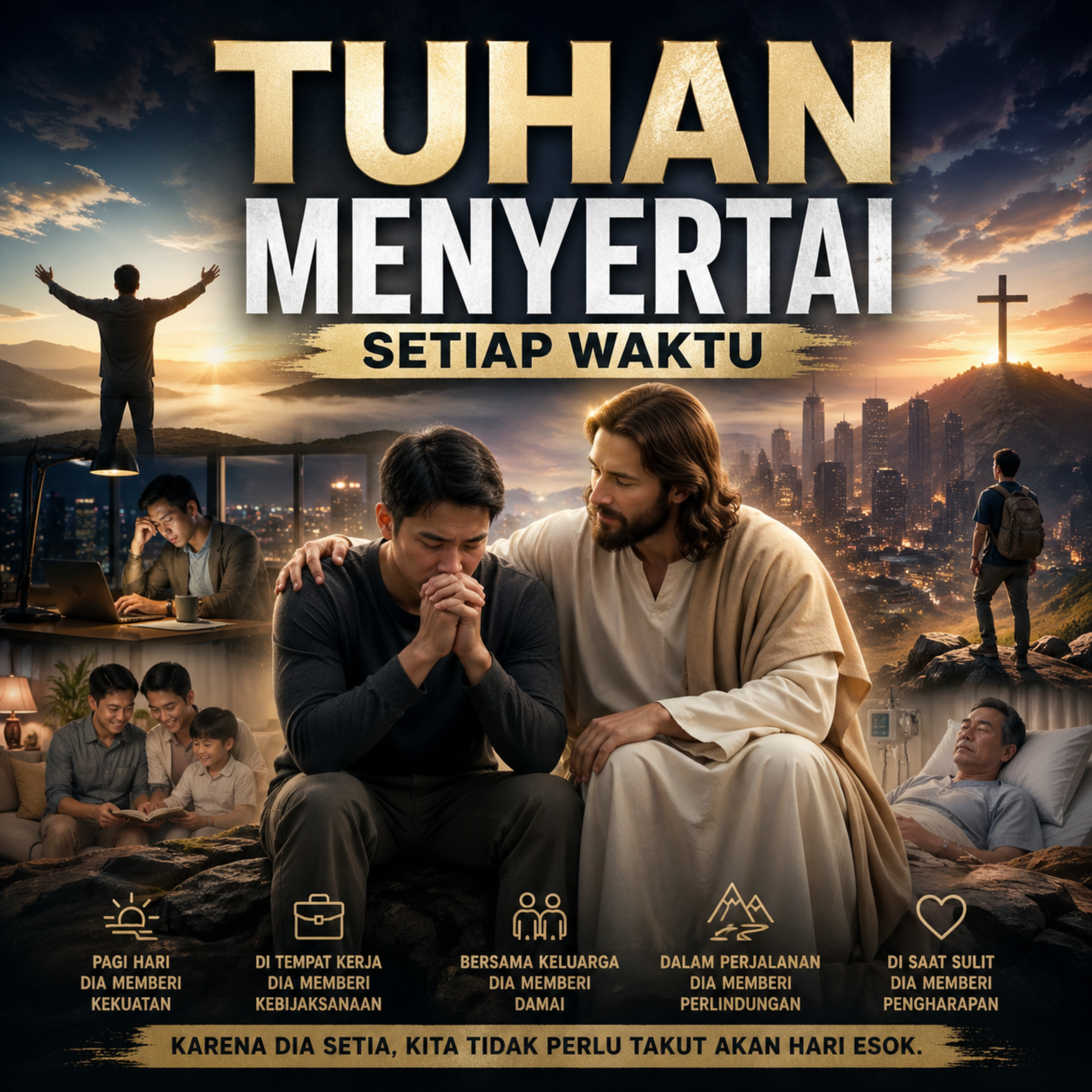 Tuhan Menyertai Setiap Waktu artwork