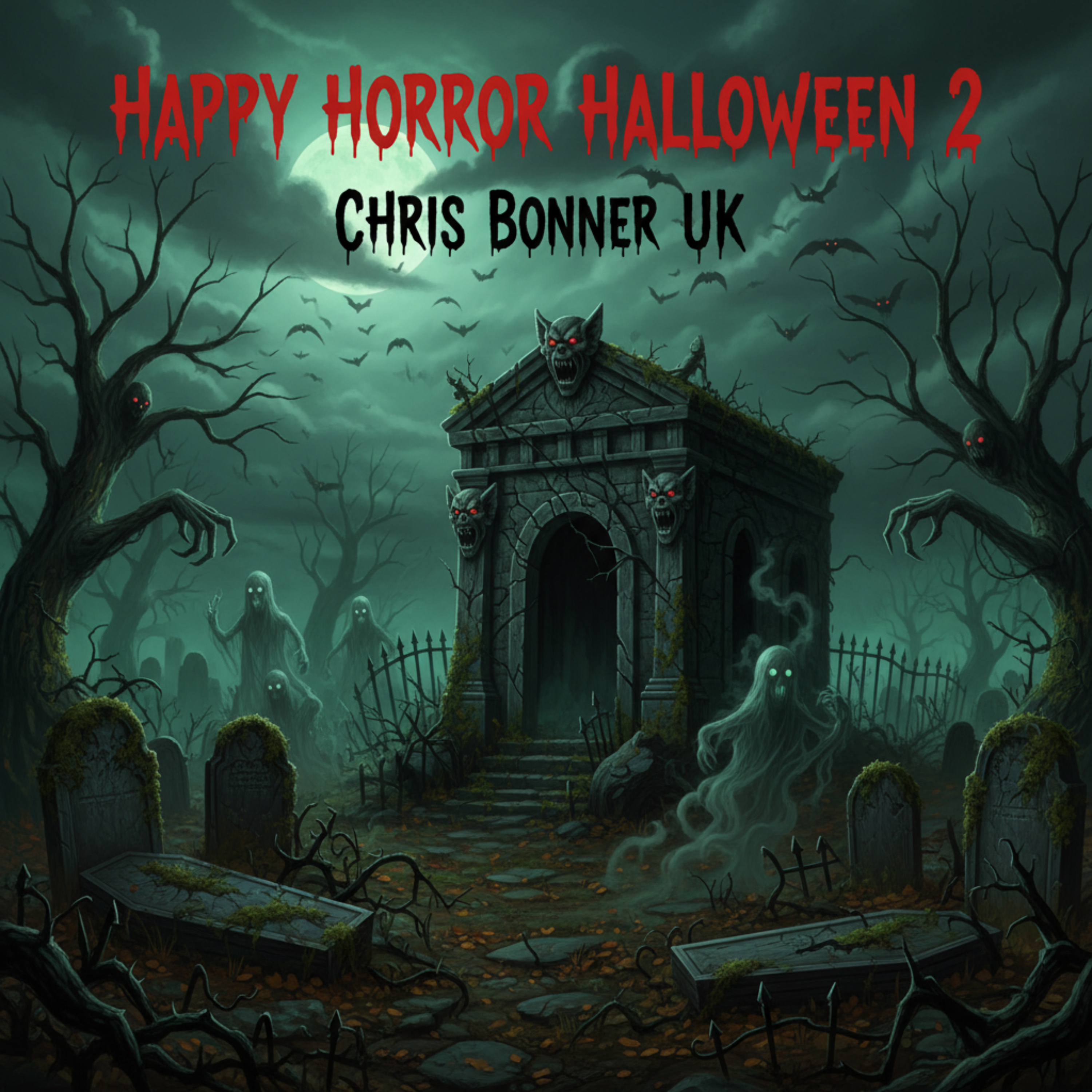 Happy Horror Halloween by Chris Bonner UK cover art