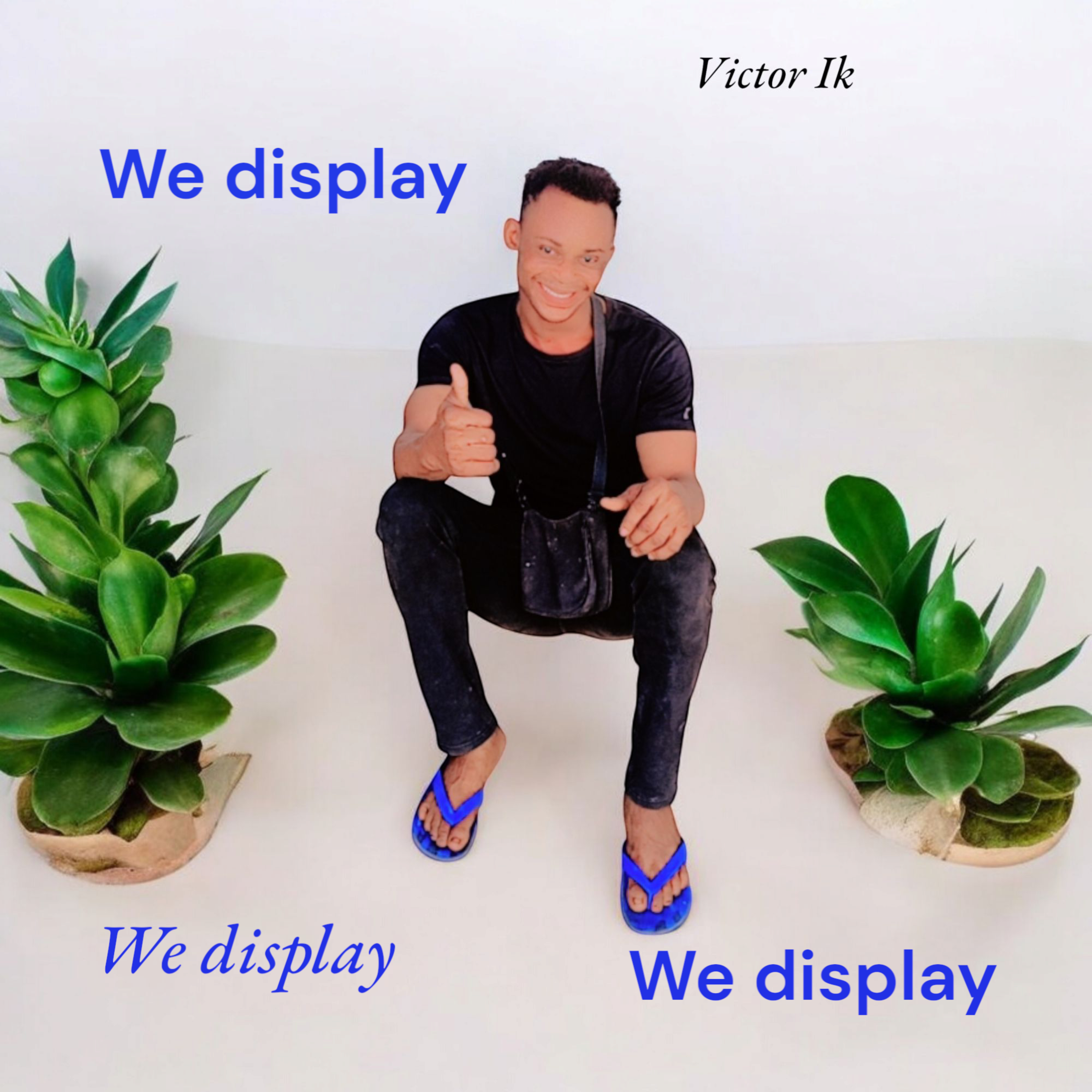 we display artwork