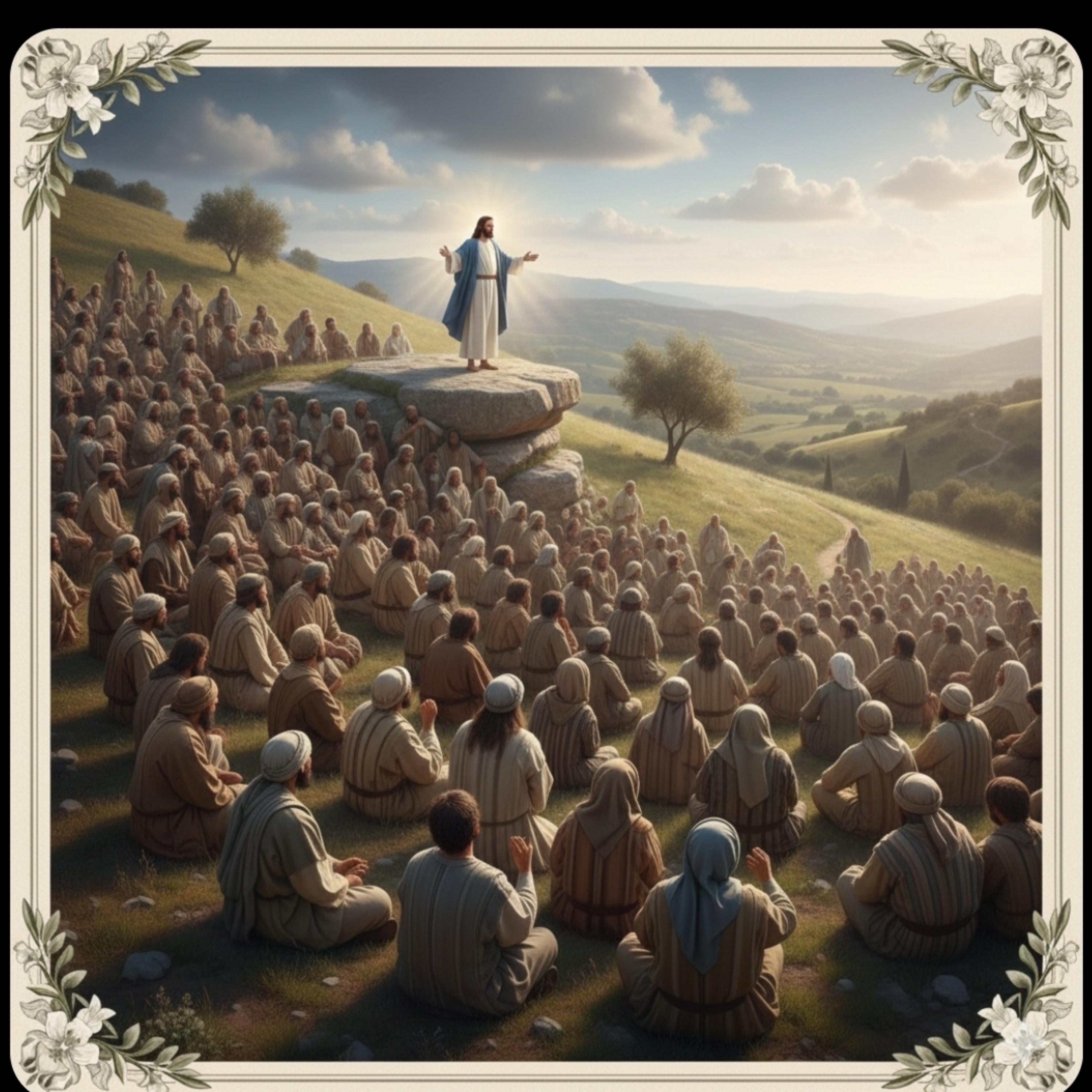 Sermão da montanha. artwork