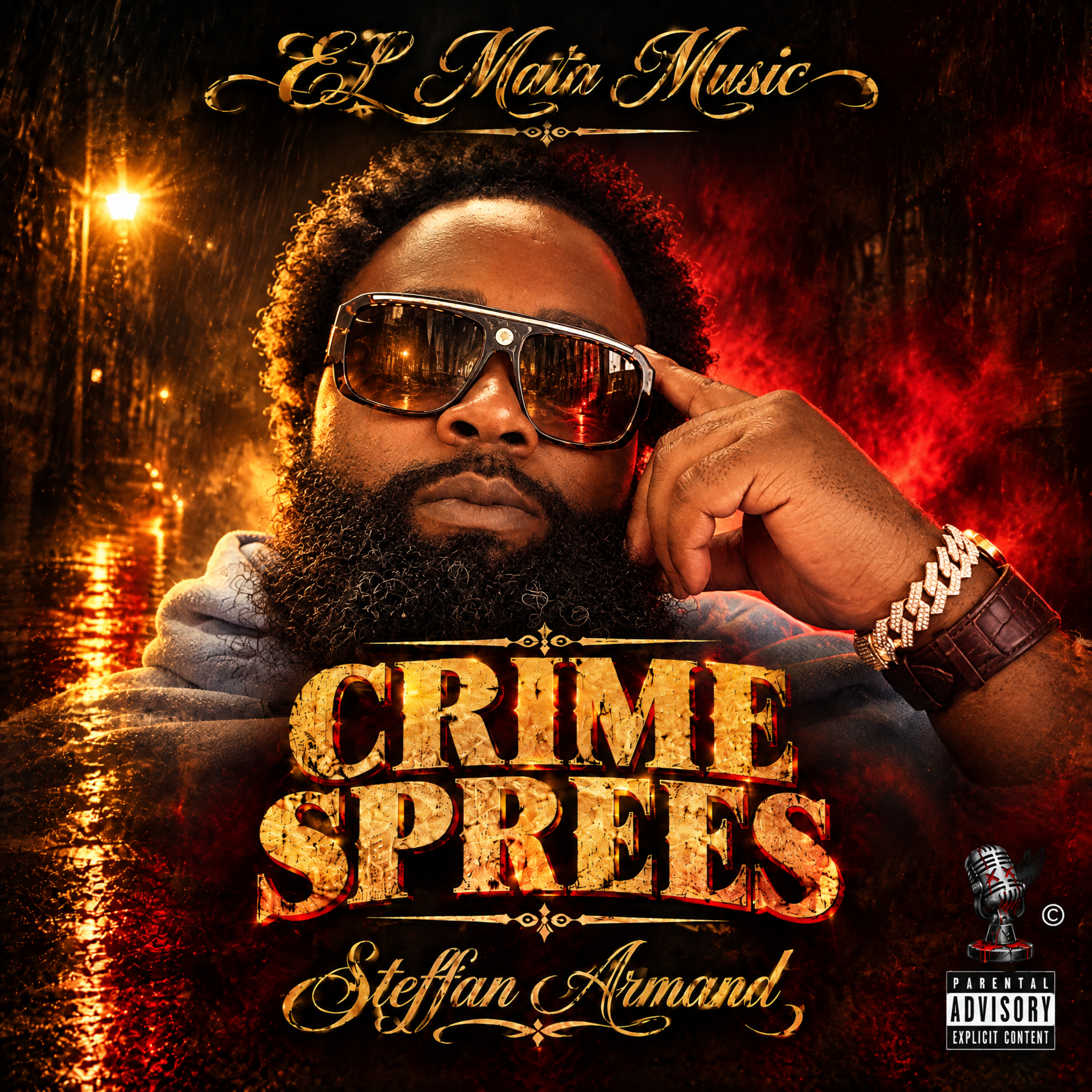 Crime Sprees (master) by Steffan Armand cover art