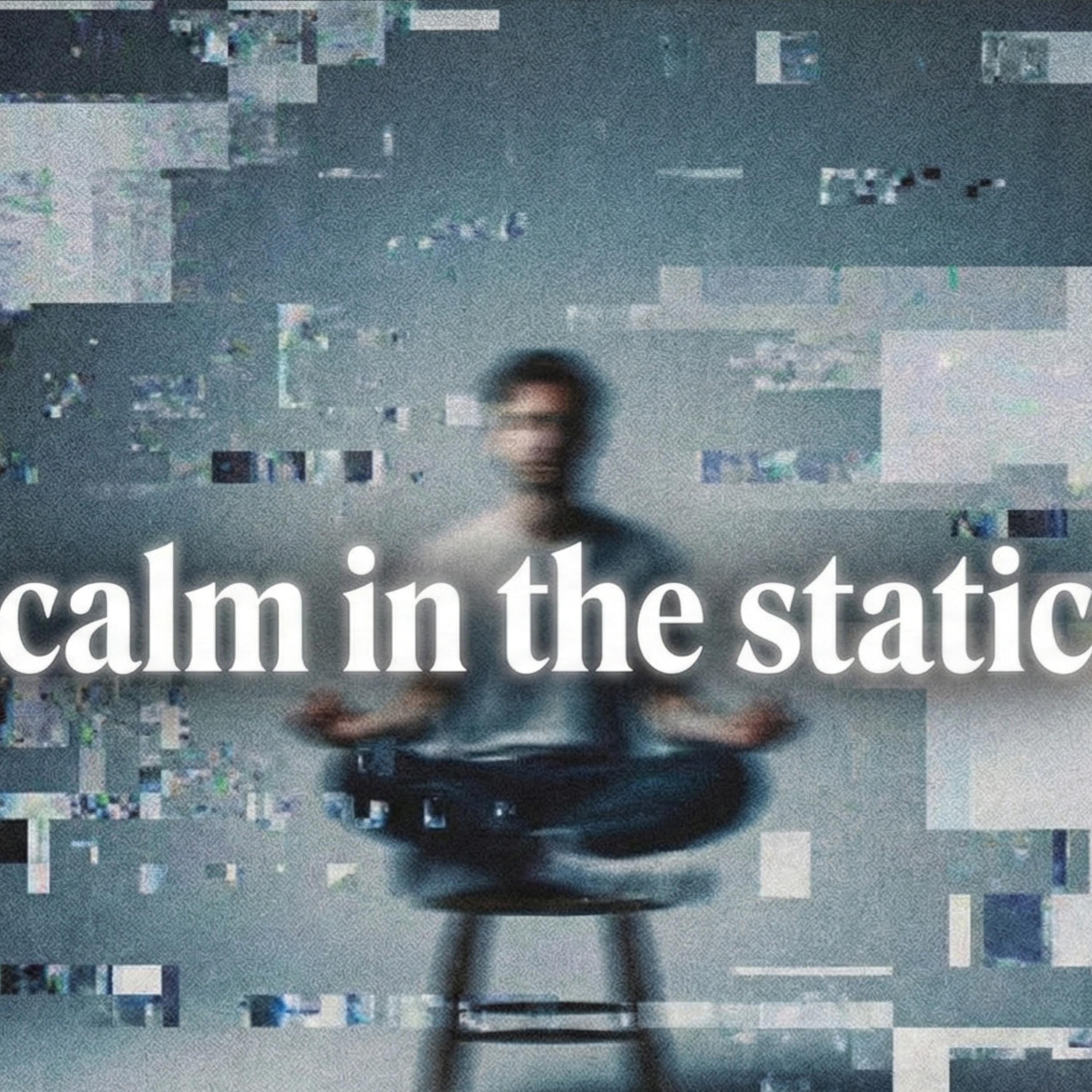 calm in the static artwork