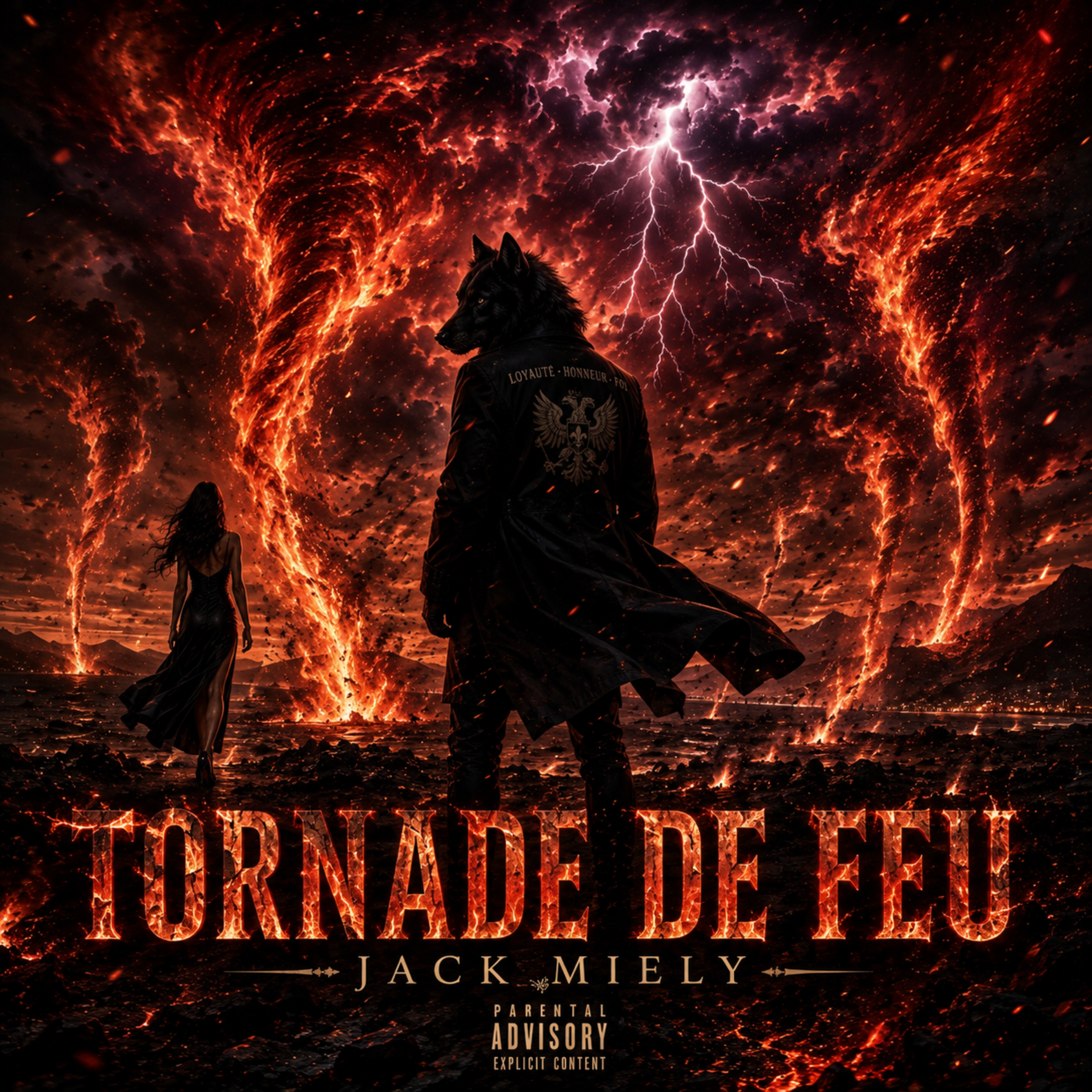Tornade de feu by Jack Miely cover art
