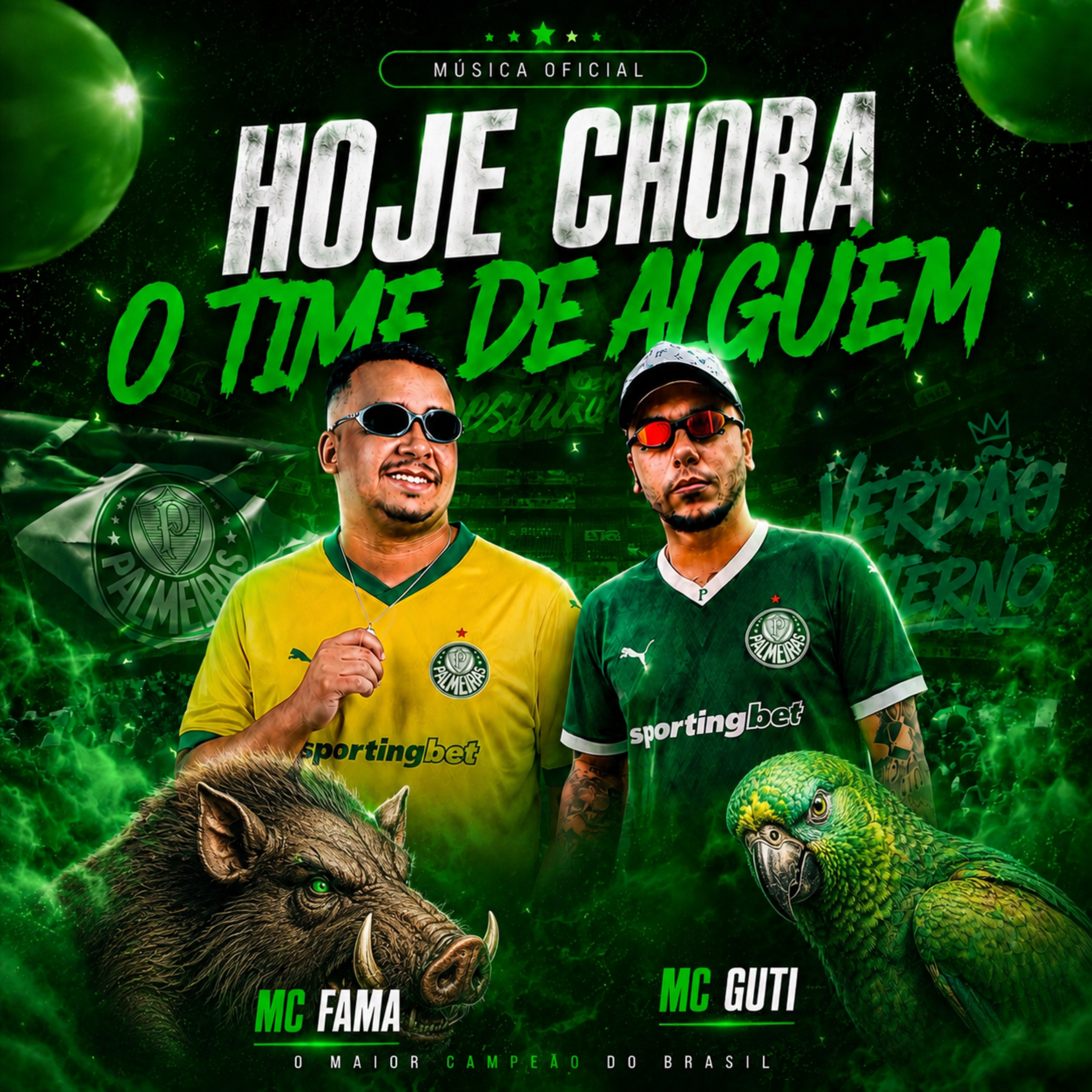 Hoje Chora O Time De Alguém by MC Guti cover art