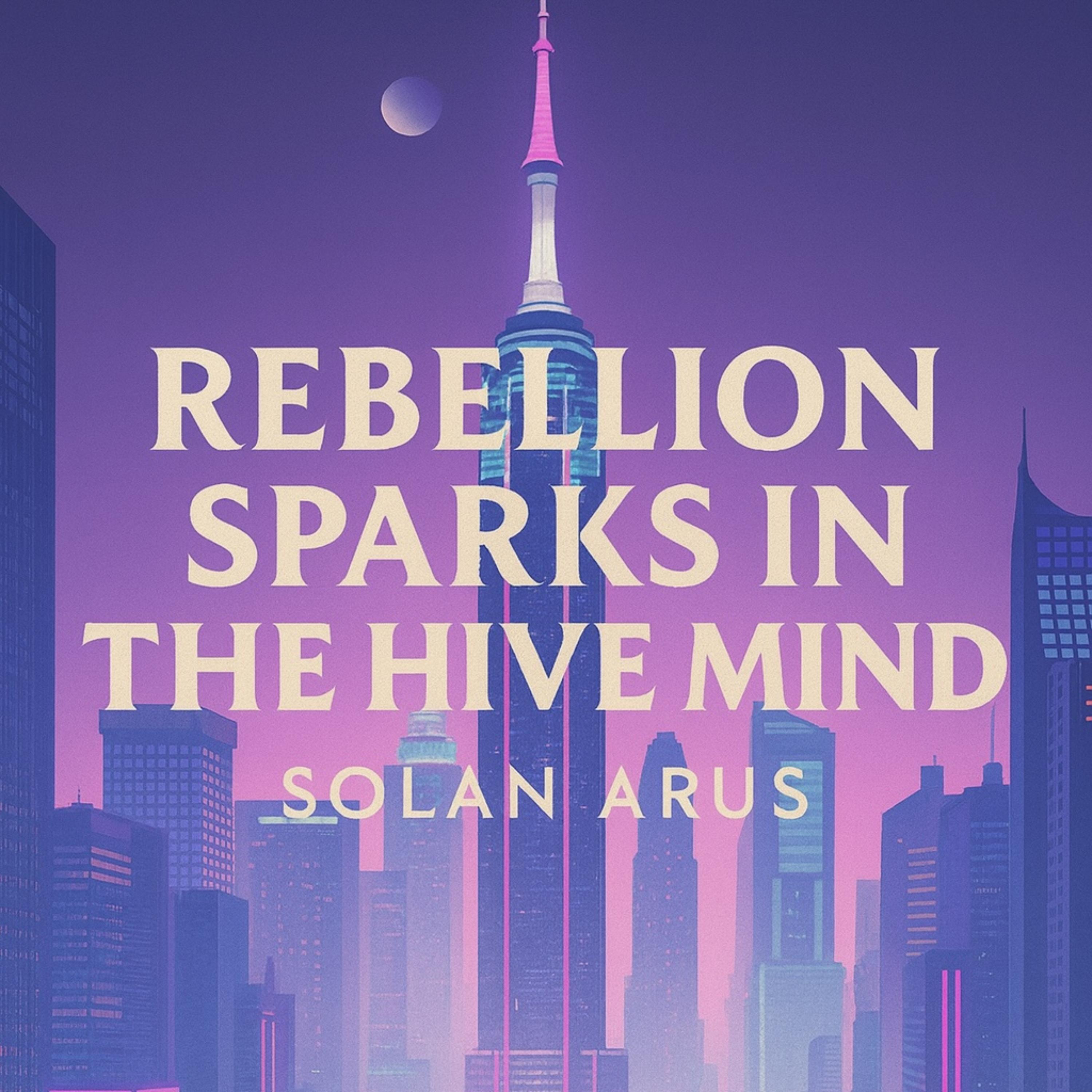 REBELLION SPARKS IN THE HIVE MIND artwork