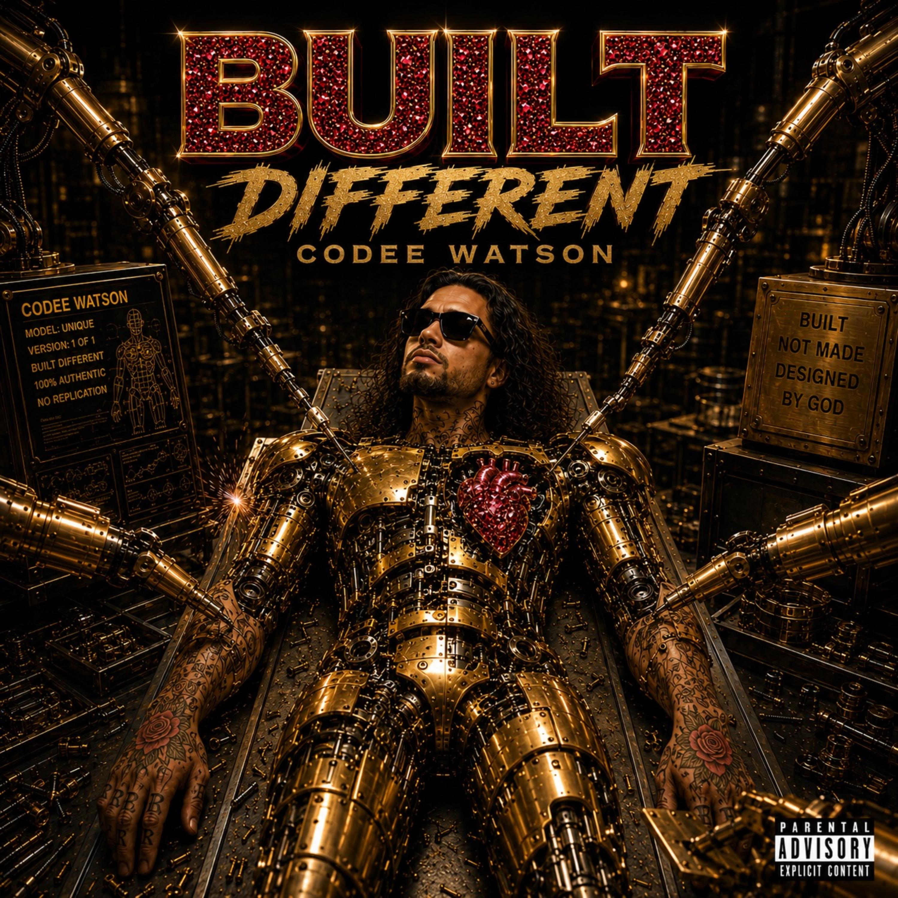 Built Different by Codee Watson cover art