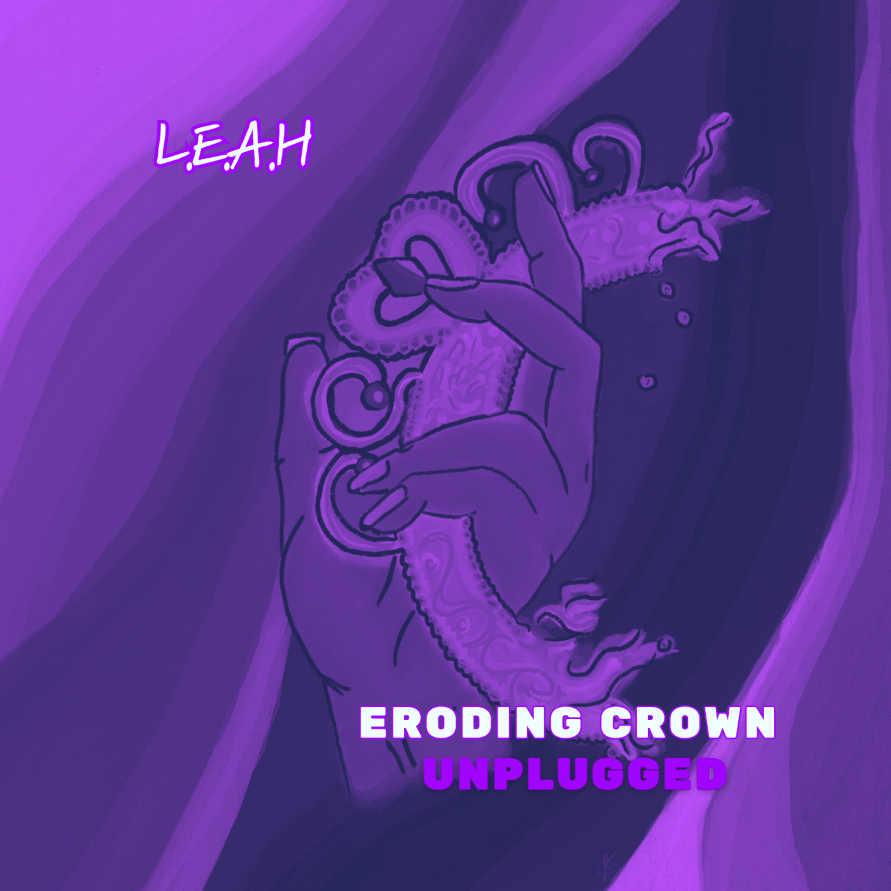 Eroding Crown (unplugged) by L.E.A.H cover art