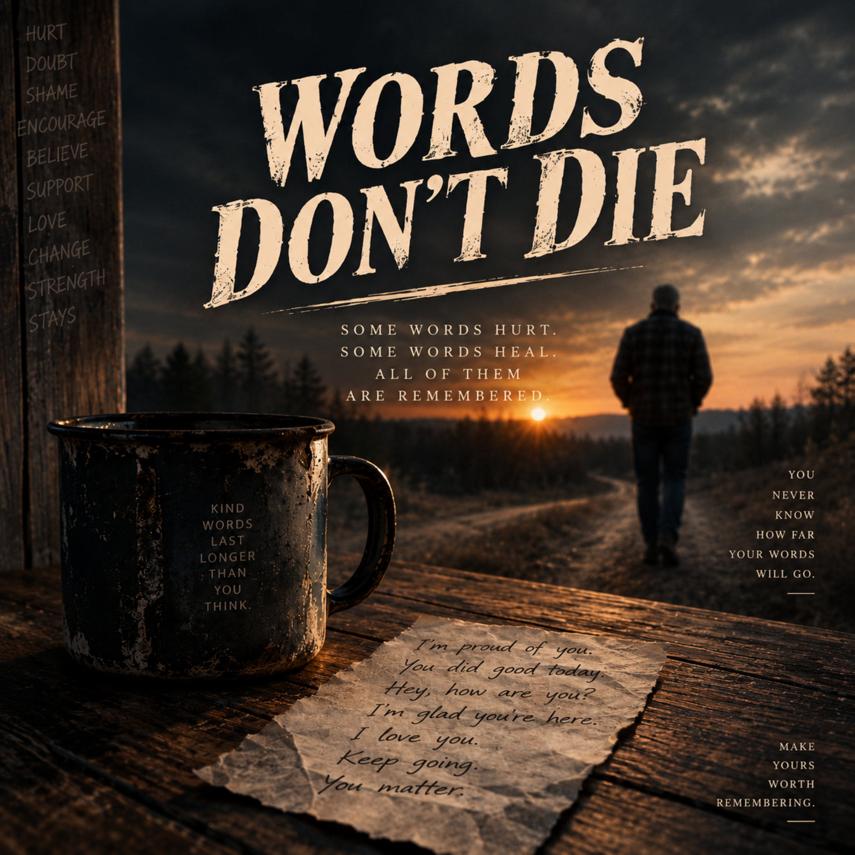 Words Don't Die by Song Foundry cover art