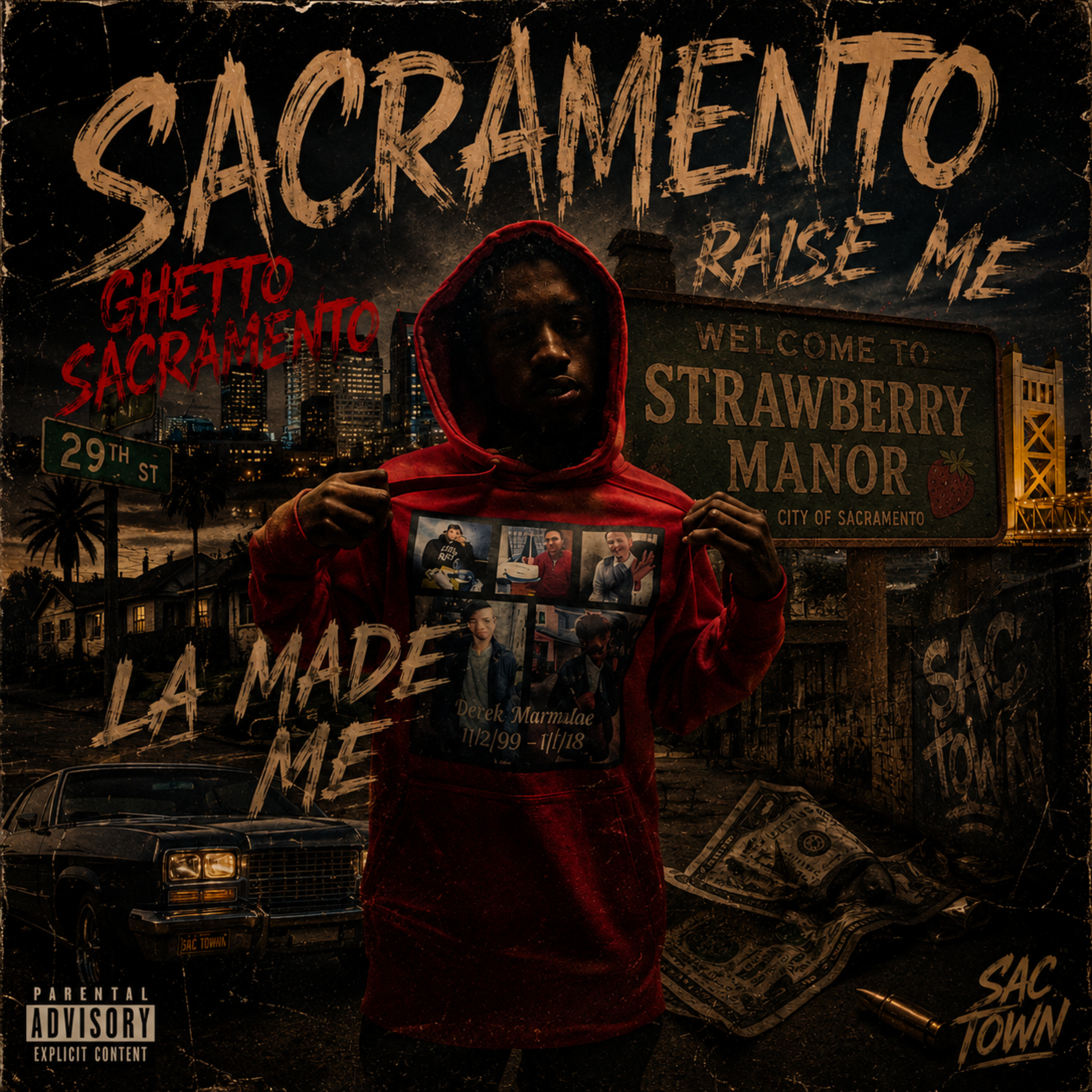 SACRAMENTO RAISE ME by Tpuma cover art