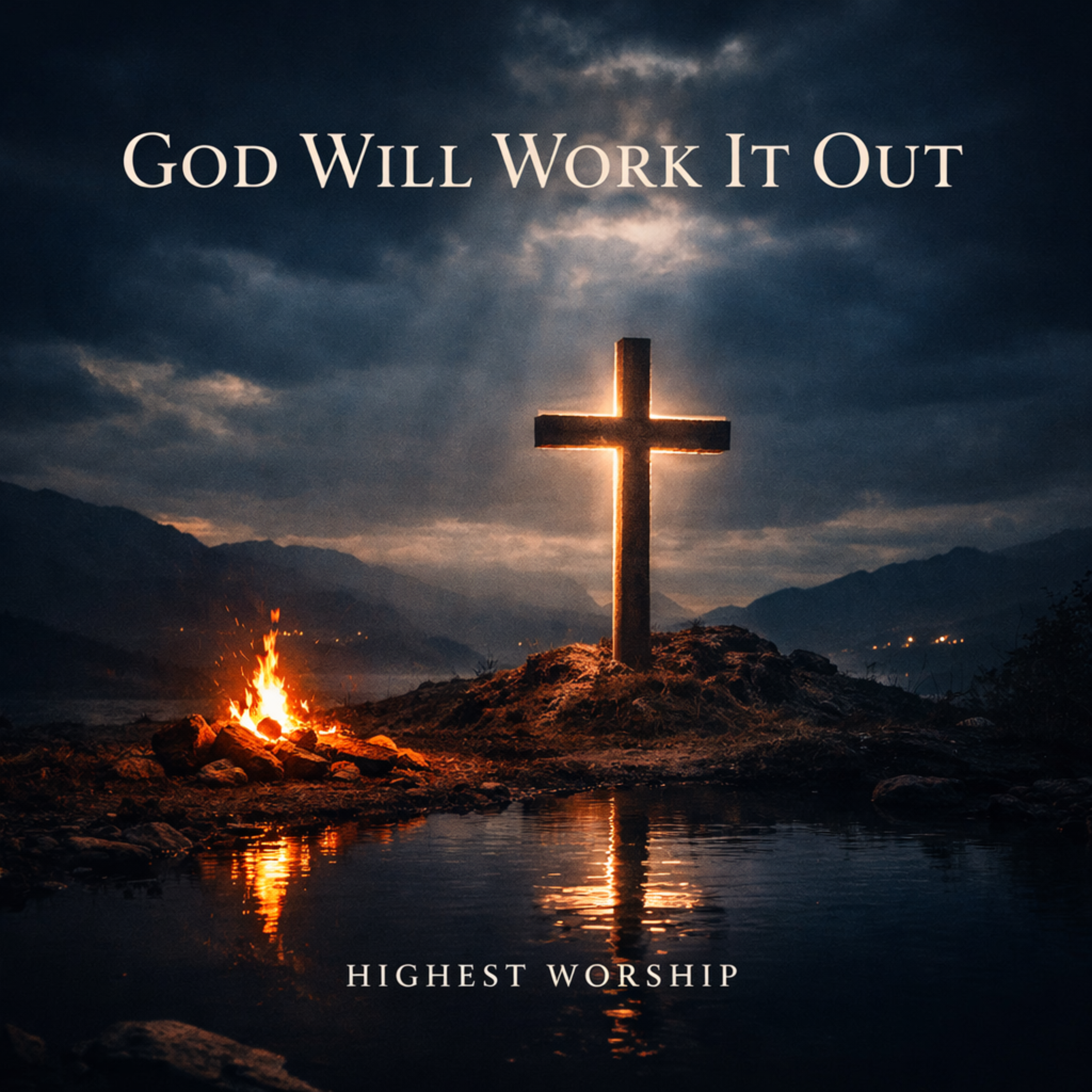 God will work it out artwork