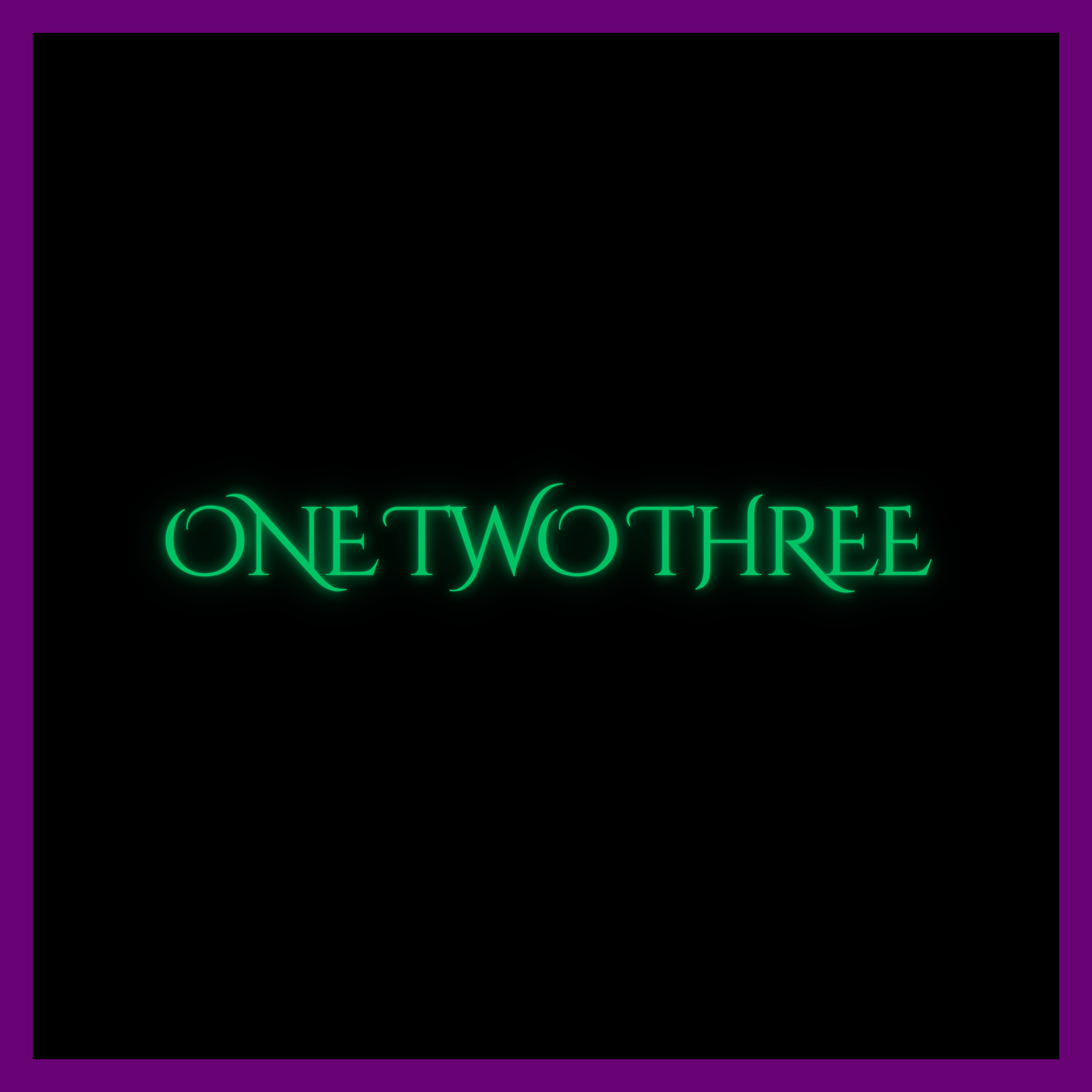 One two three (daycore) artwork
