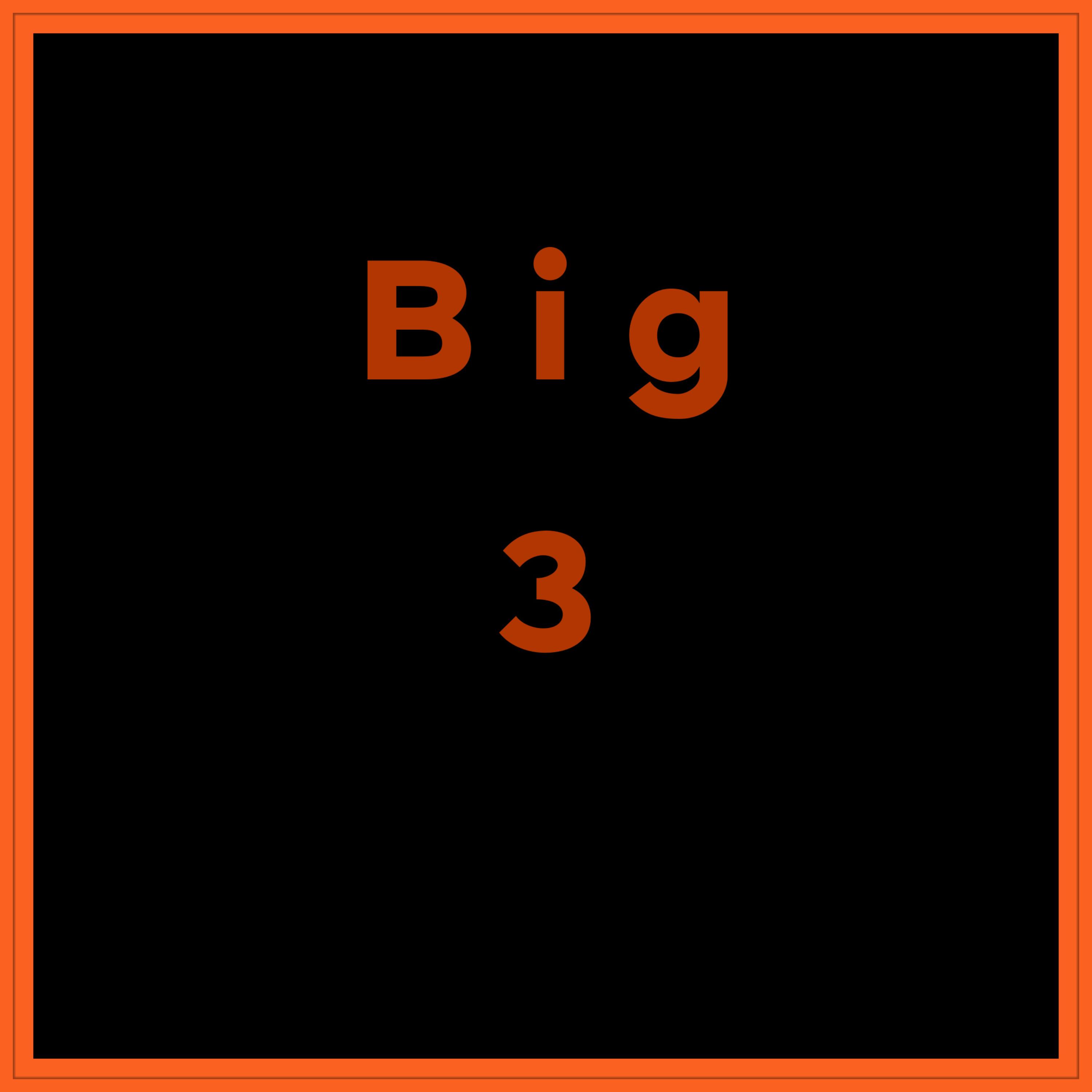 Big 3 artwork