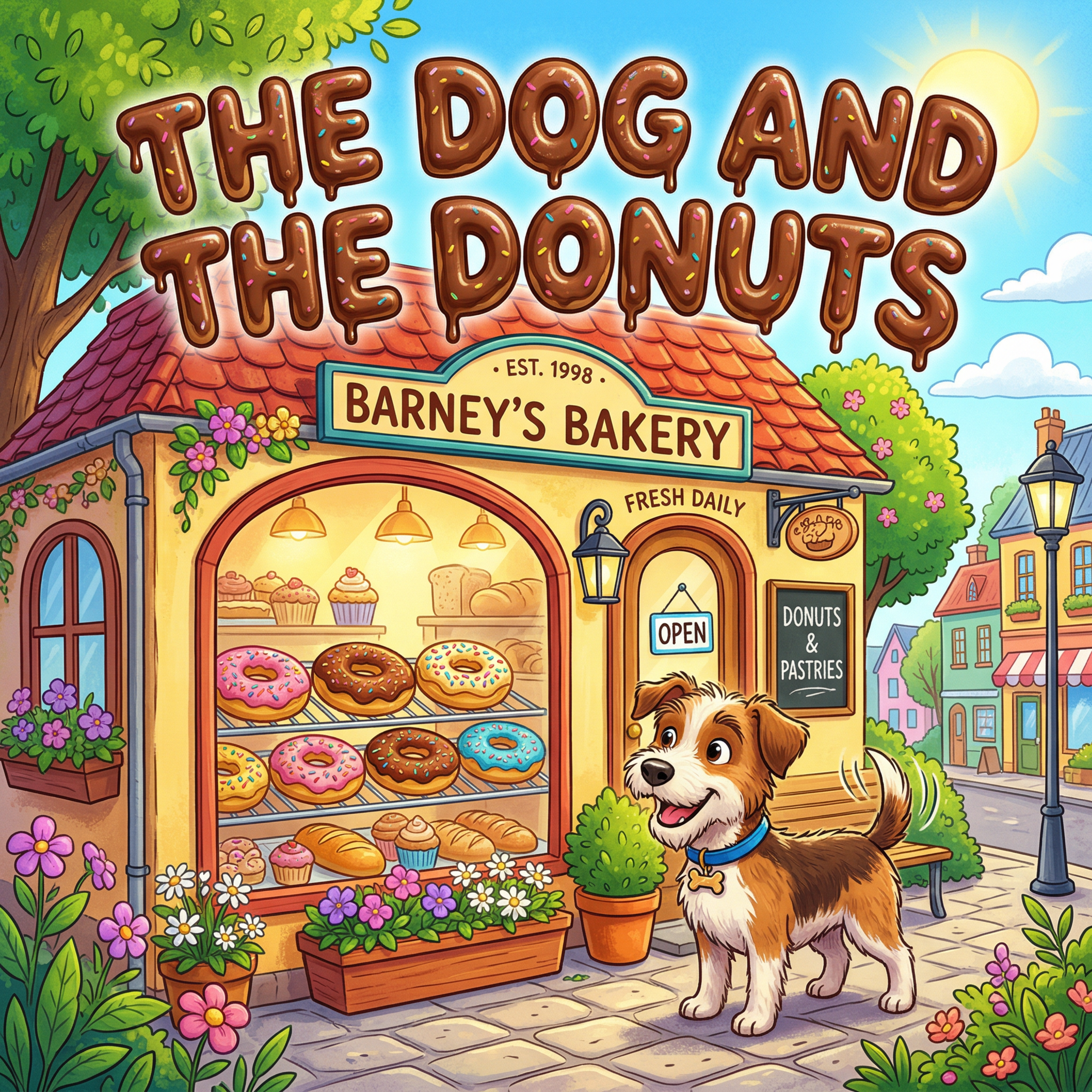 The Dog And The Donuts artwork