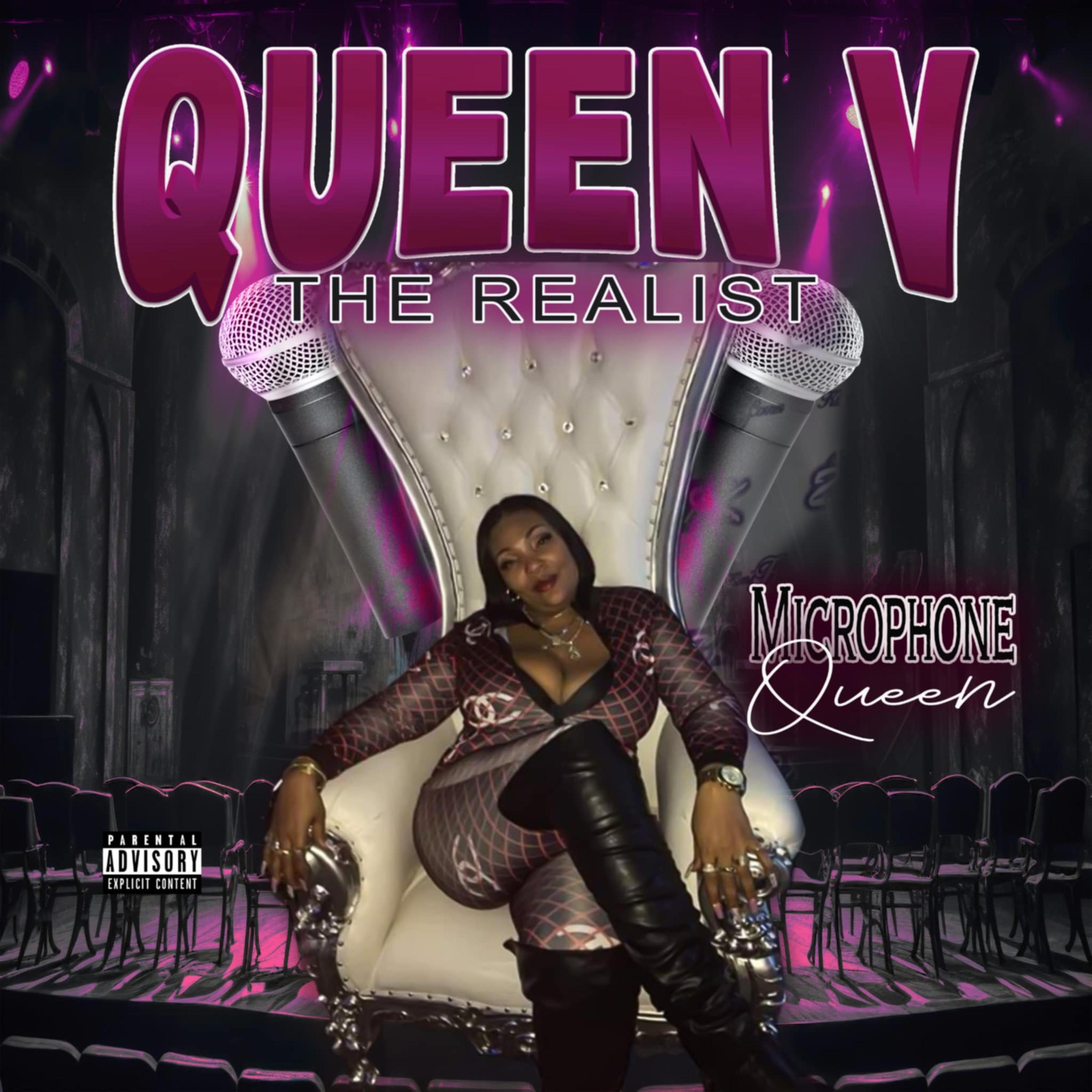 Microphone Queen by Queen V the Realist cover art
