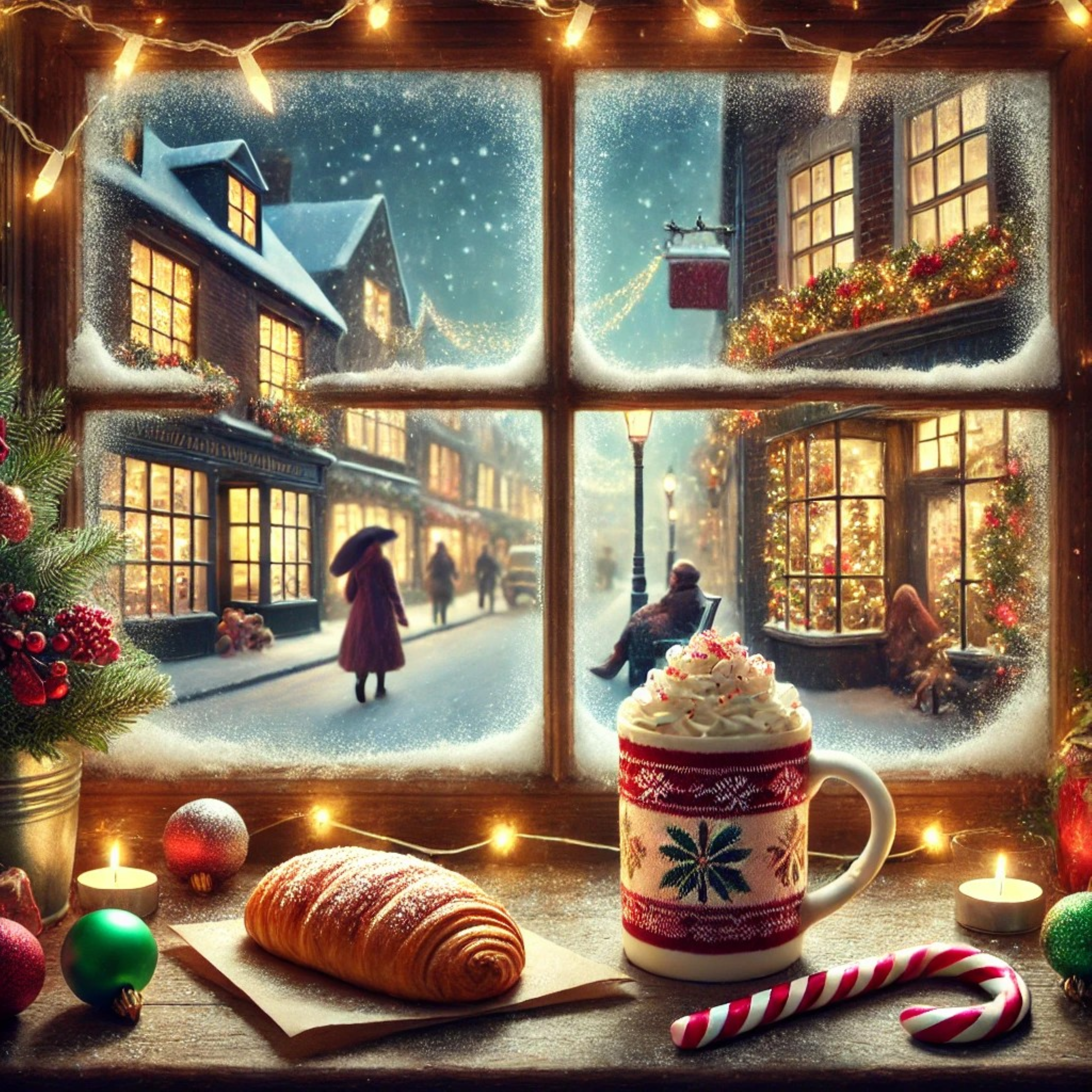 Ghosts of Christmas Roast LoFi artwork