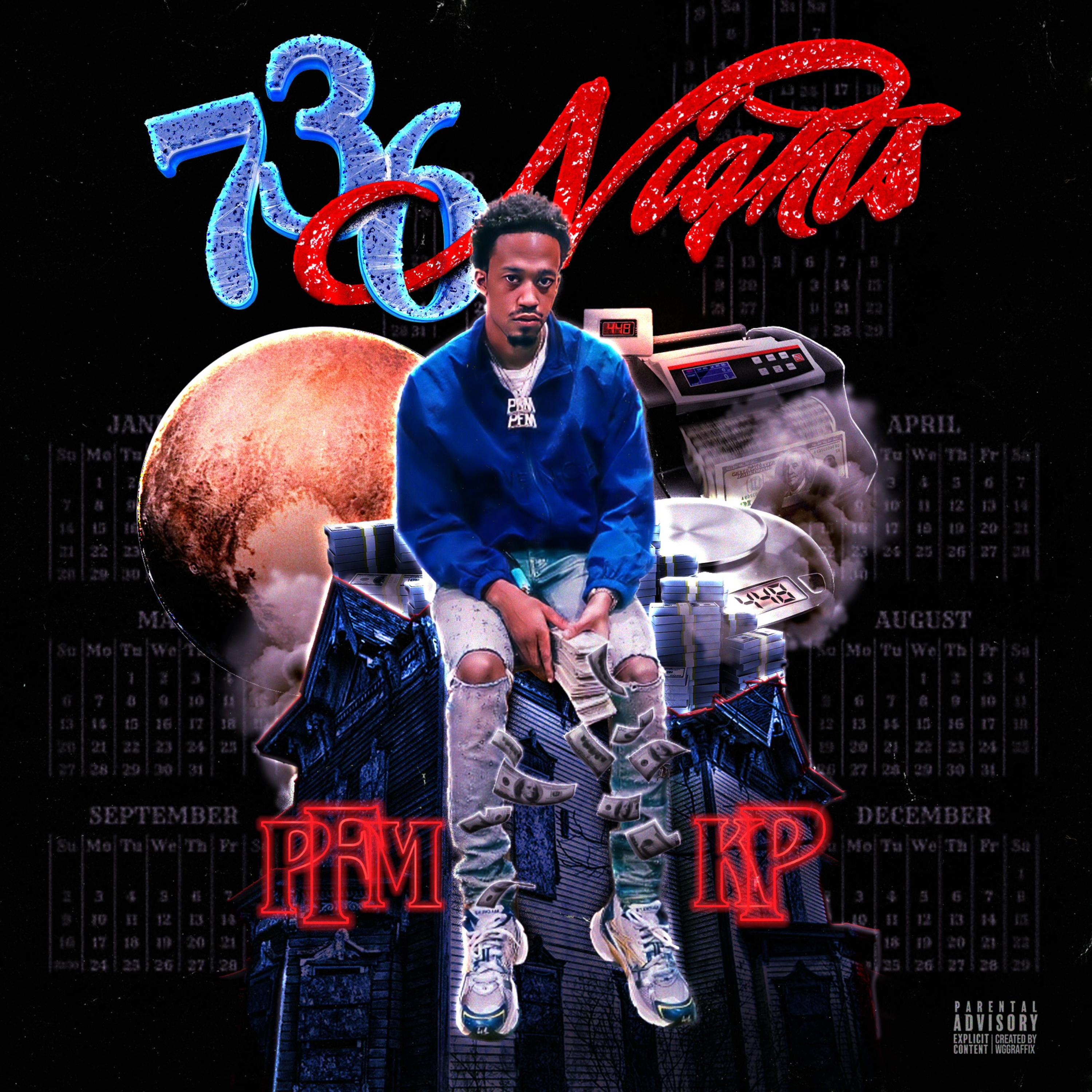 736 Nights artwork
