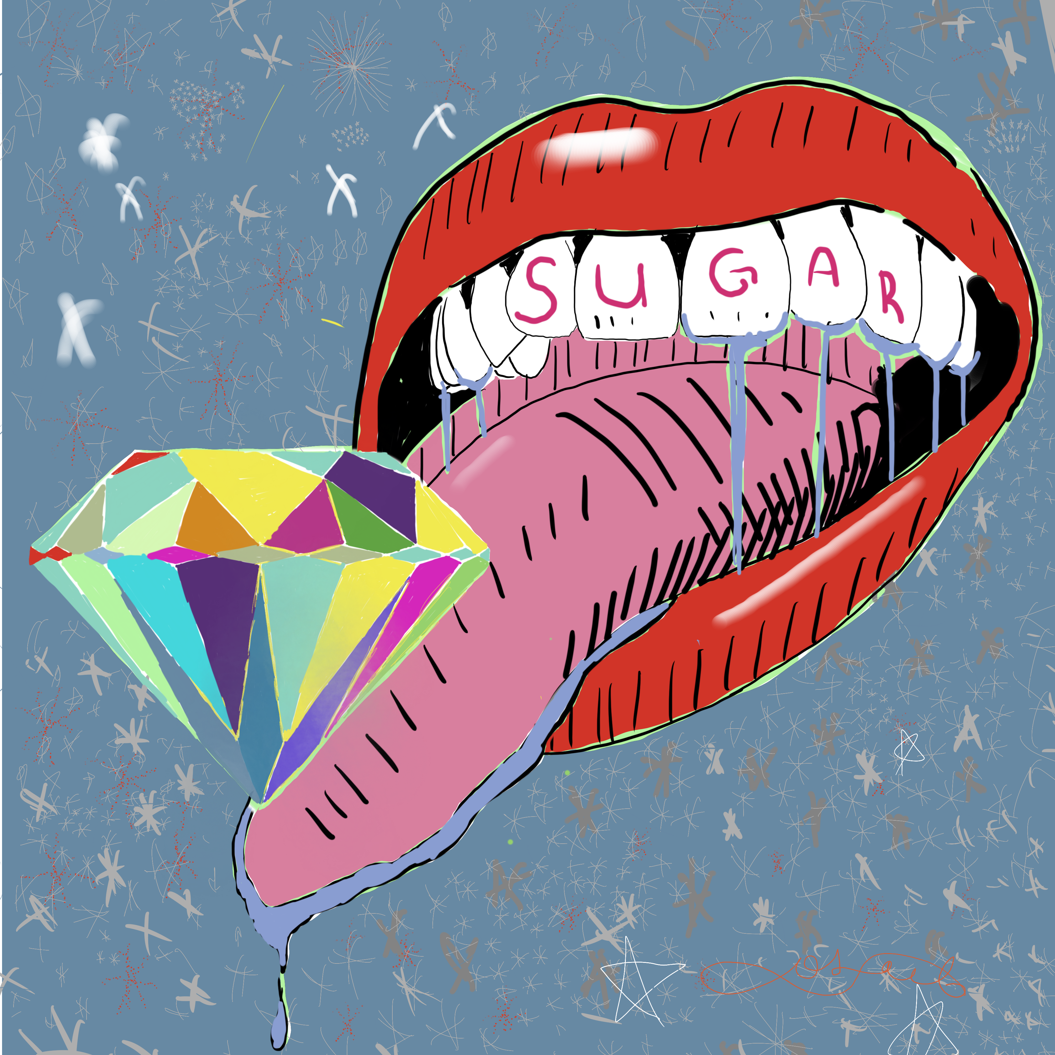 Sugar artwork