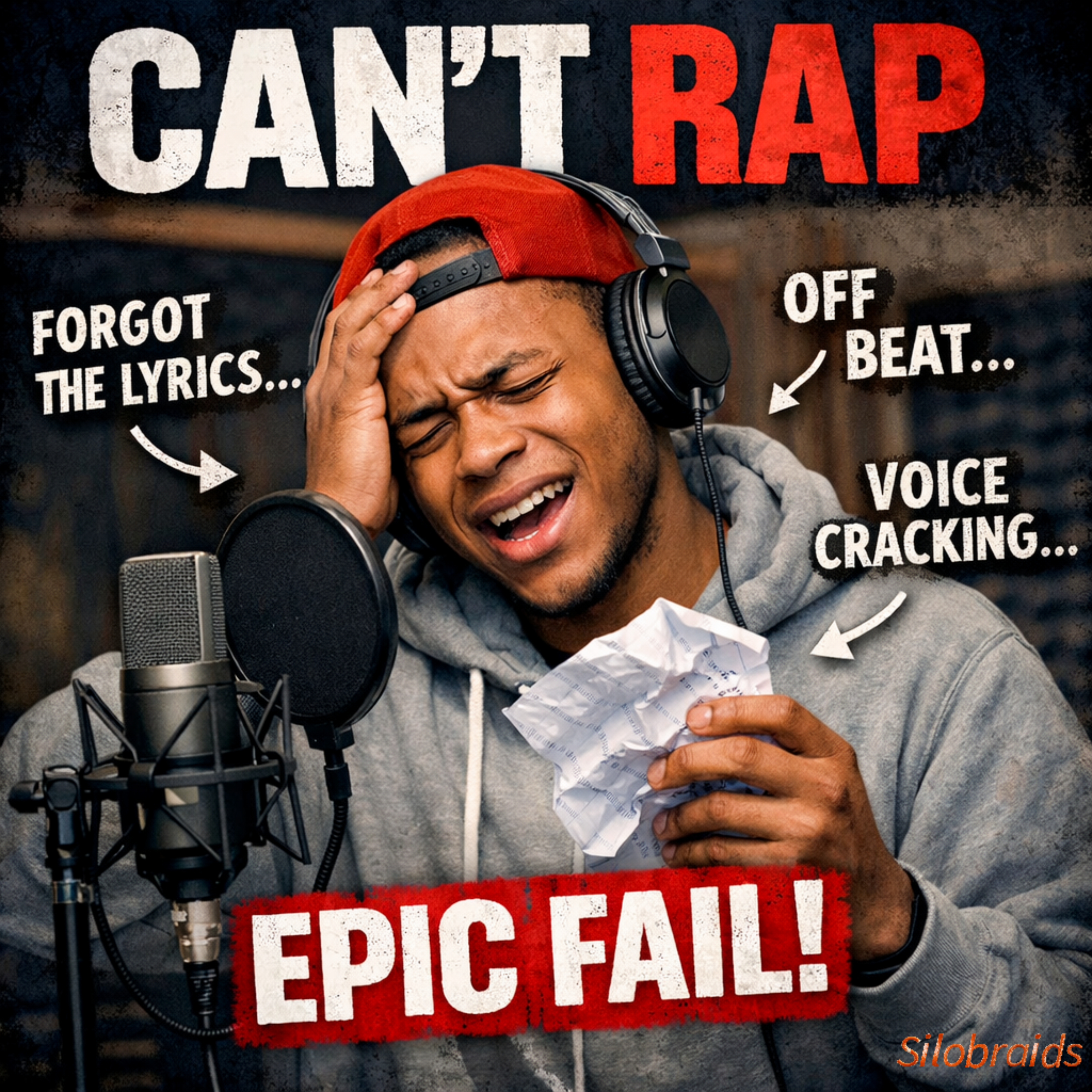 can't rap artwork