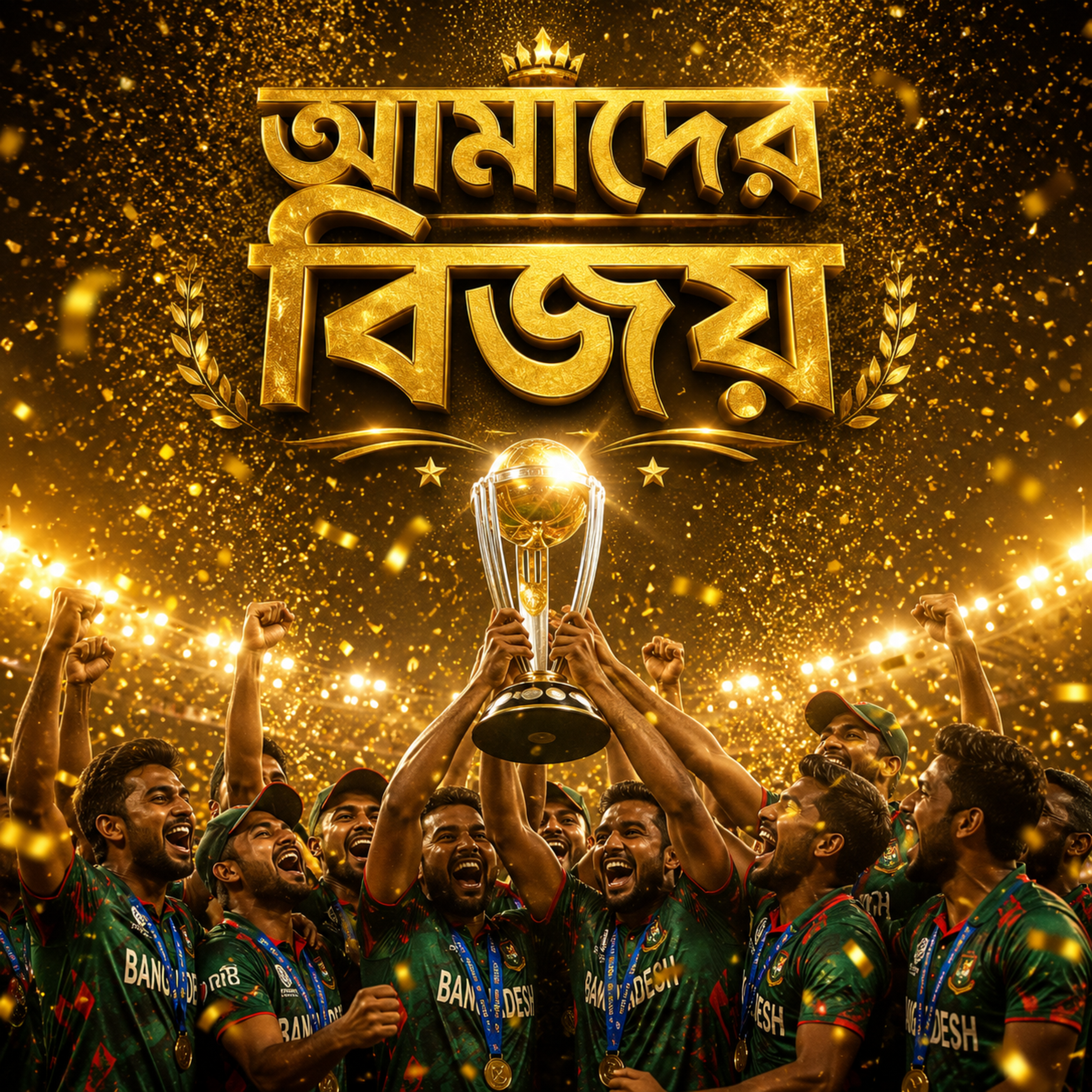 আমাদের বিজয় by Rabiul Karim cover art