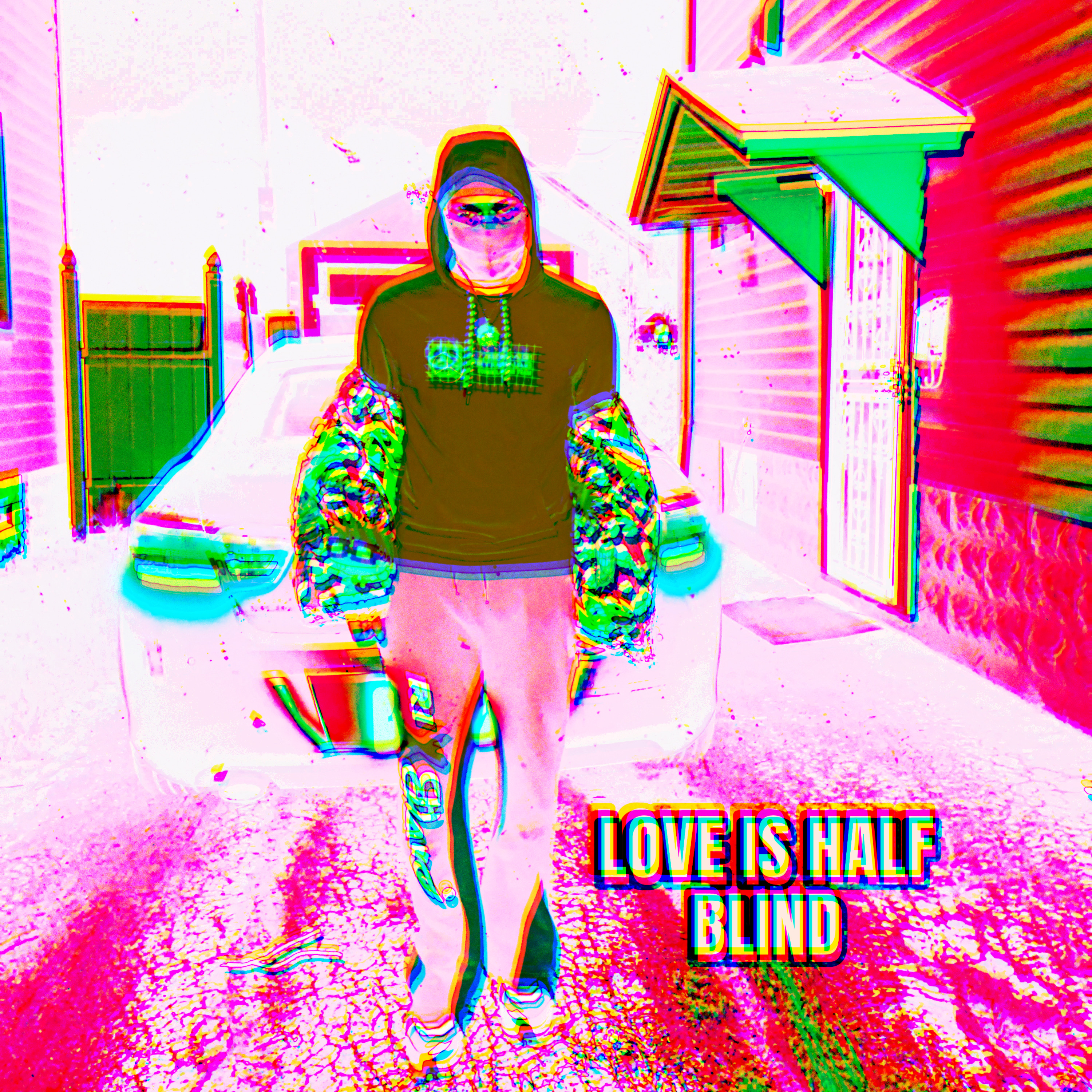 LOVE IS HALF BLIND artwork