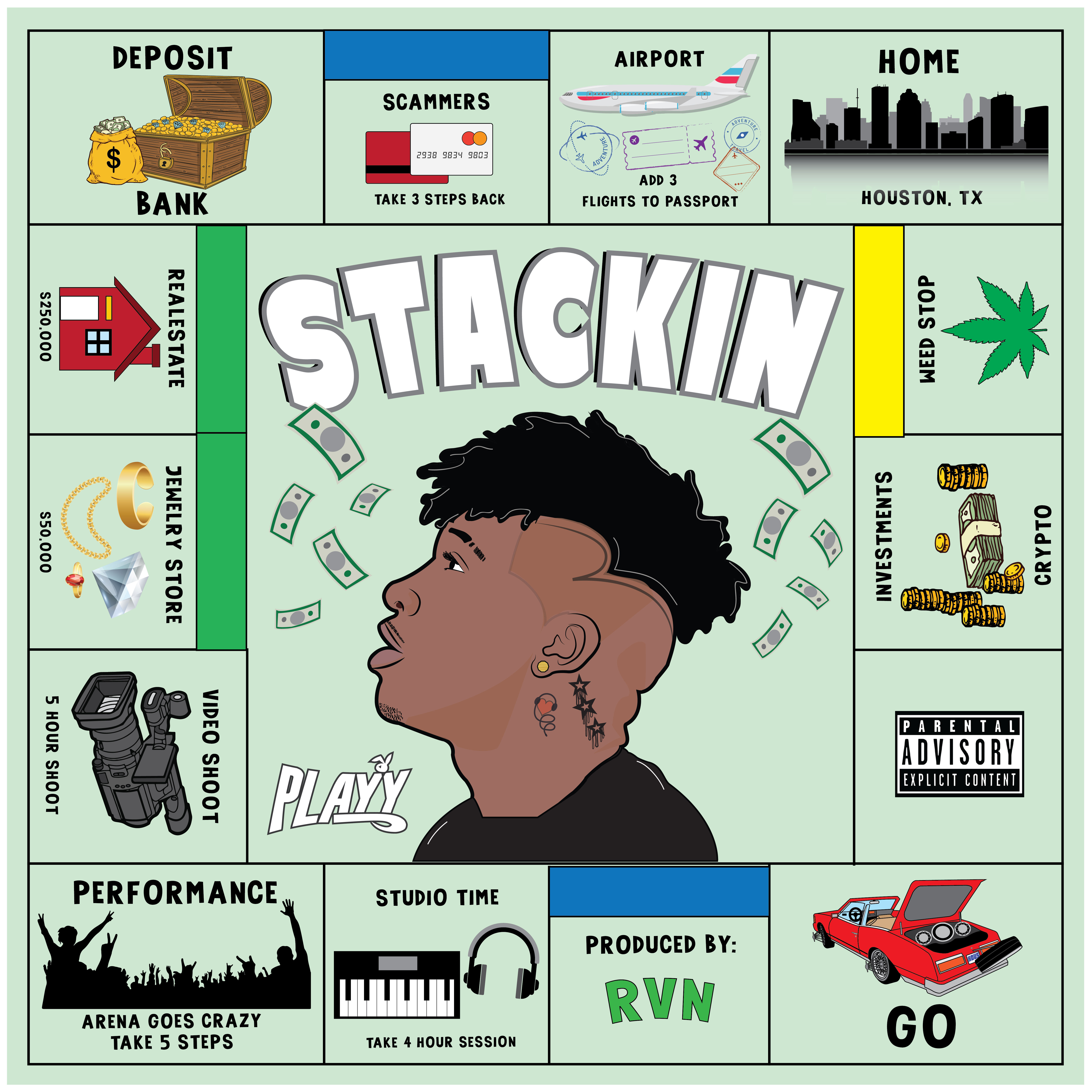 Stackin artwork
