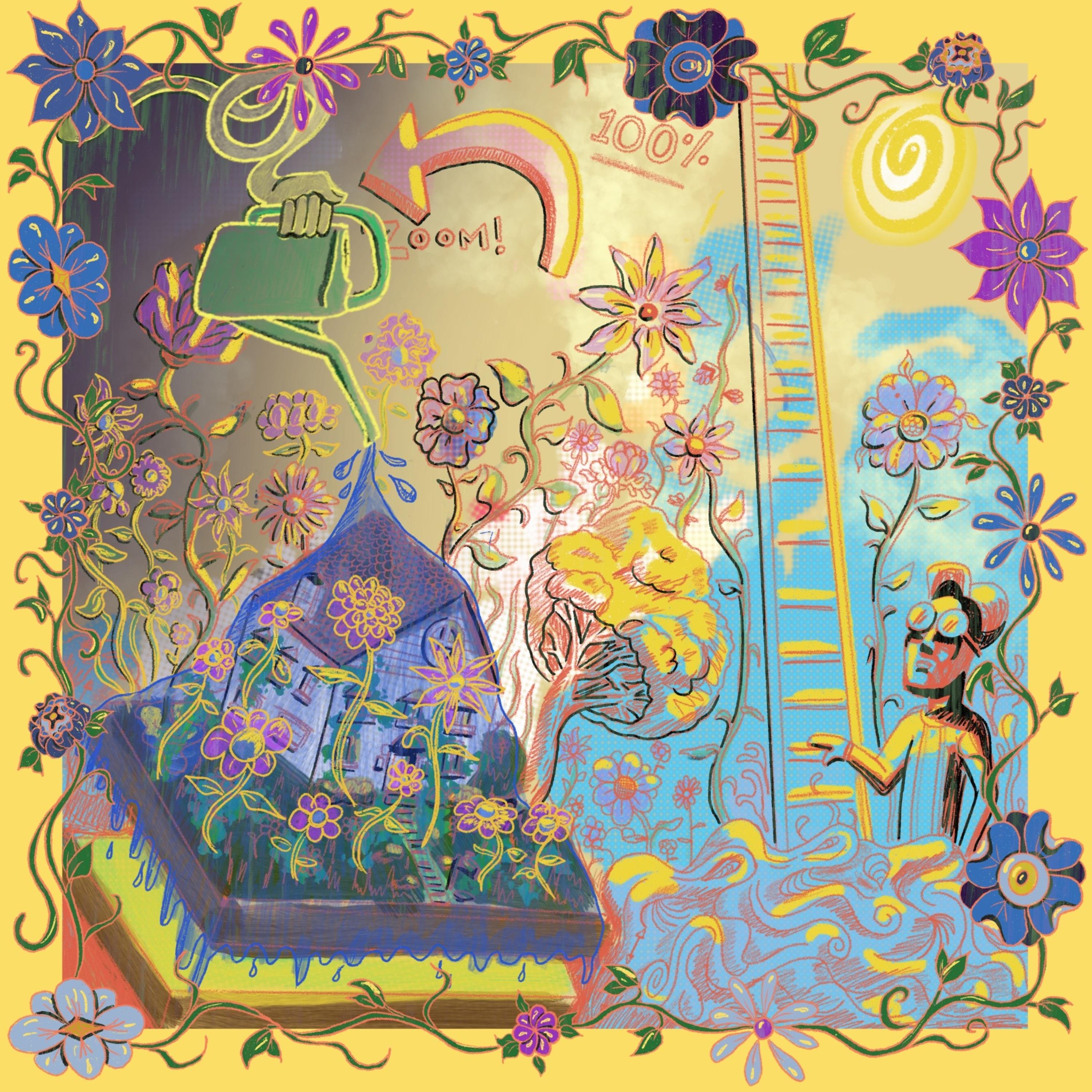 MONKE ON ROOFTOP by 100Fold cover art