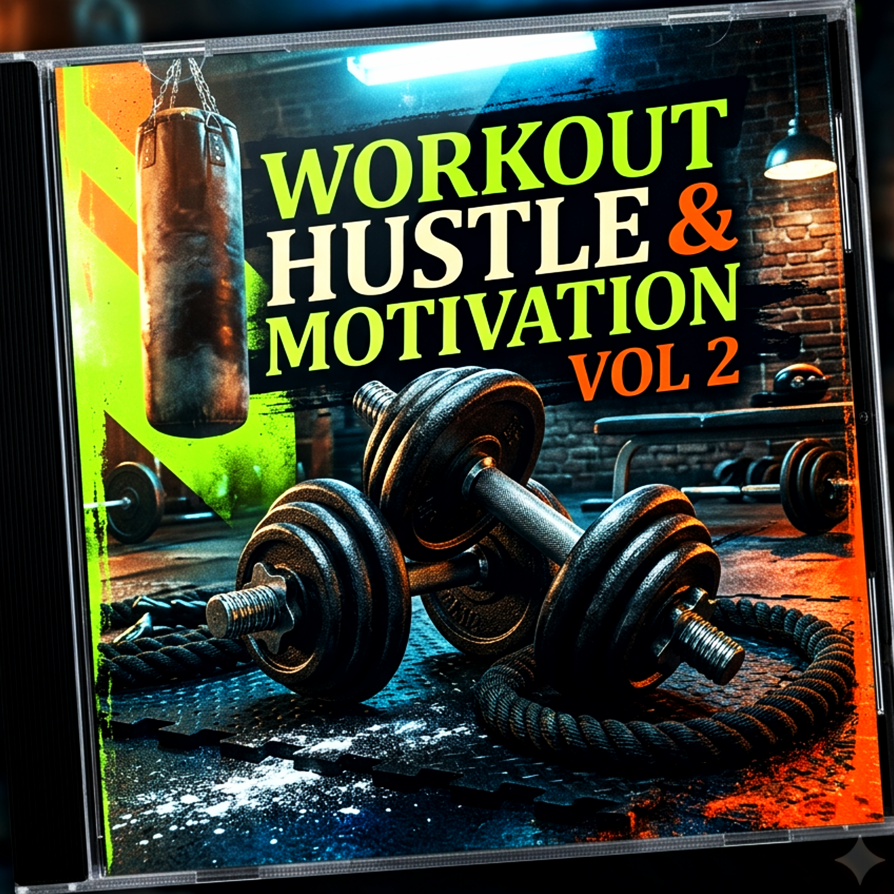 Workout Hustle & Motivation Vol 2 by C-Steezee cover art