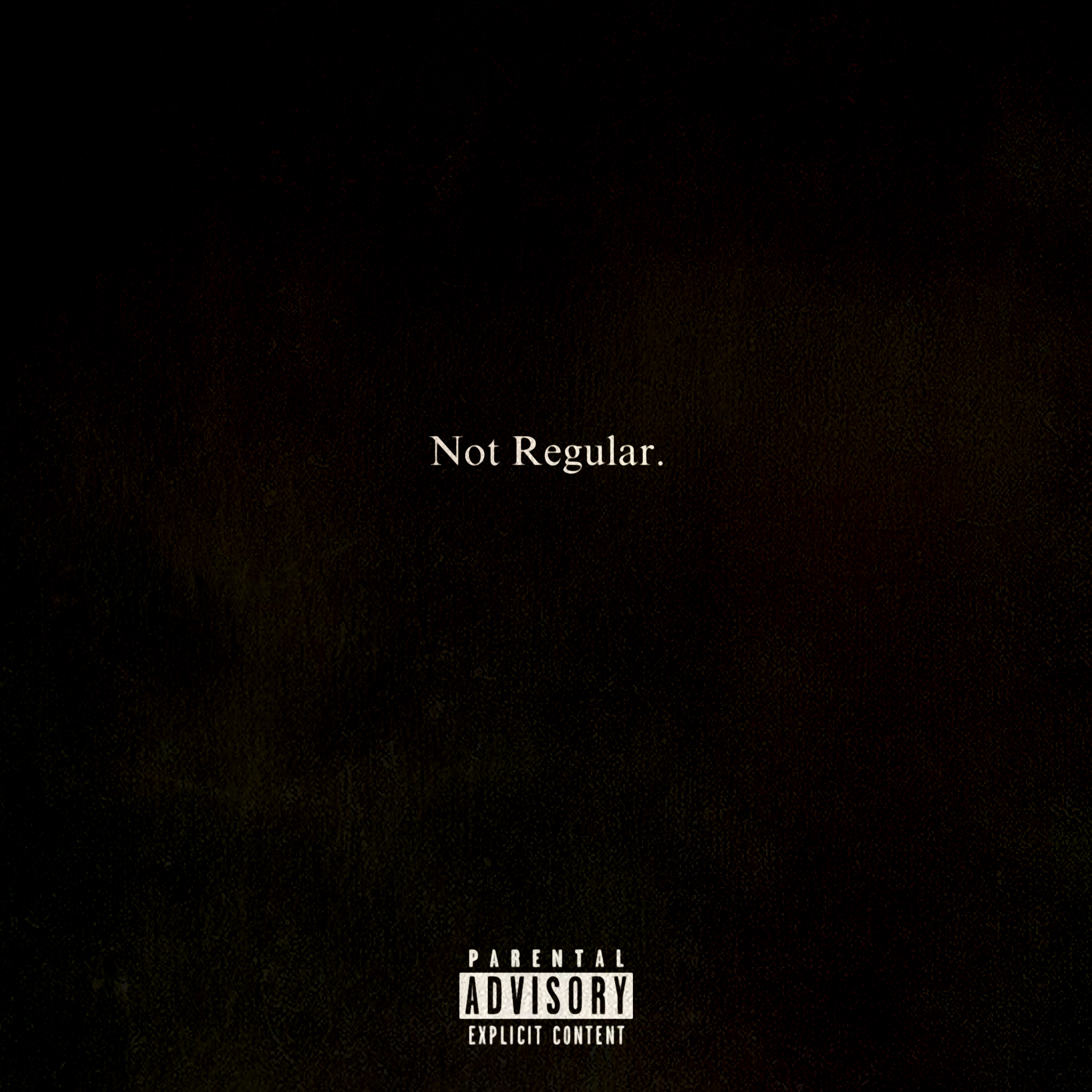 NOT REGULAR artwork