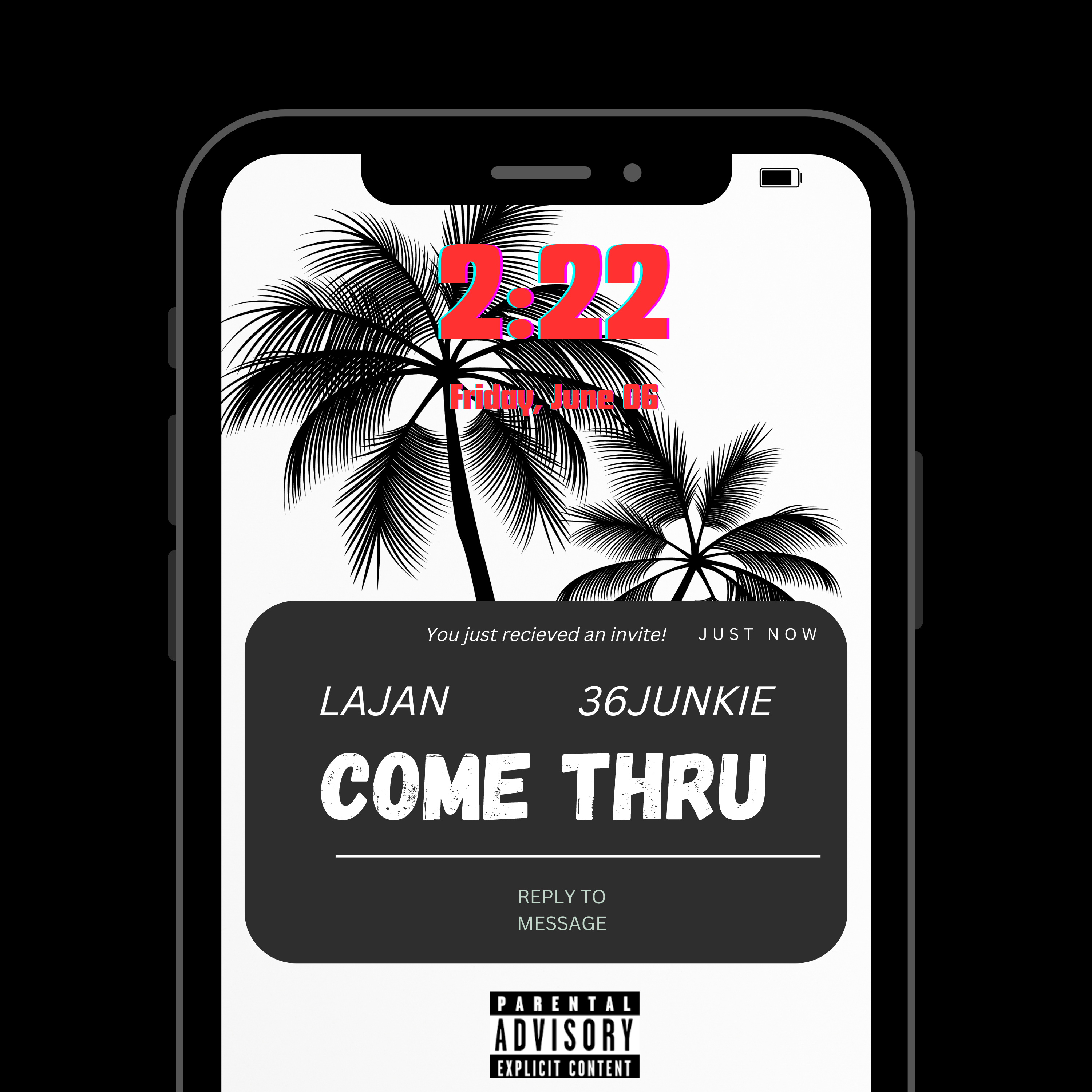 COME THRU artwork
