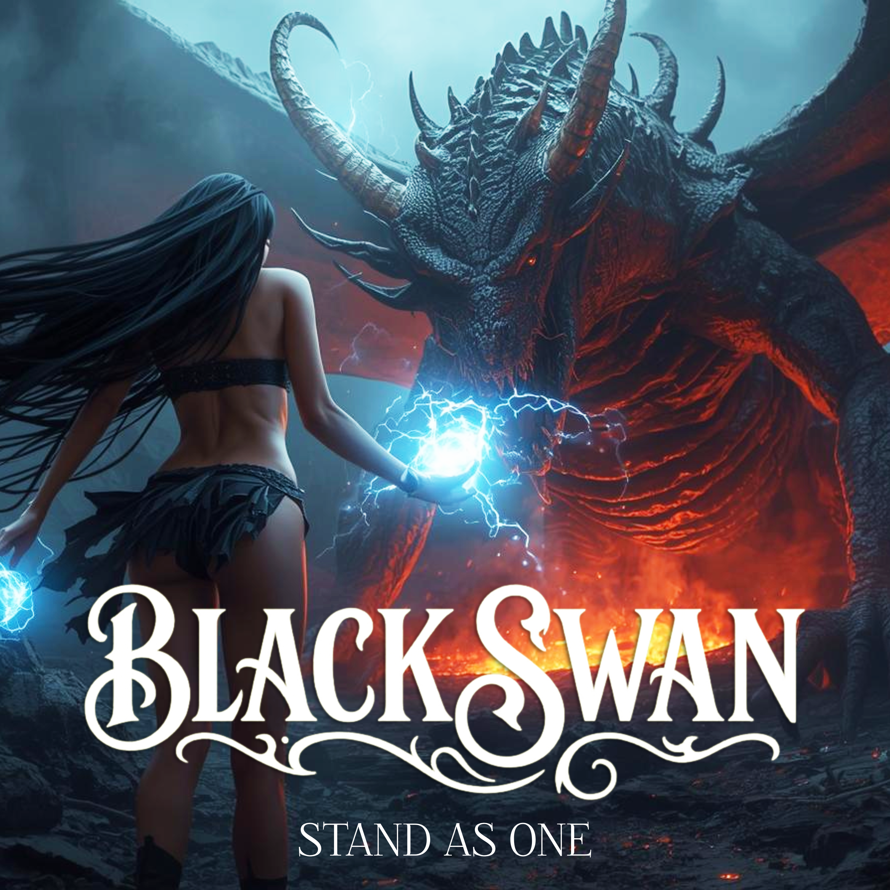 Black Swan Stand As One artwork