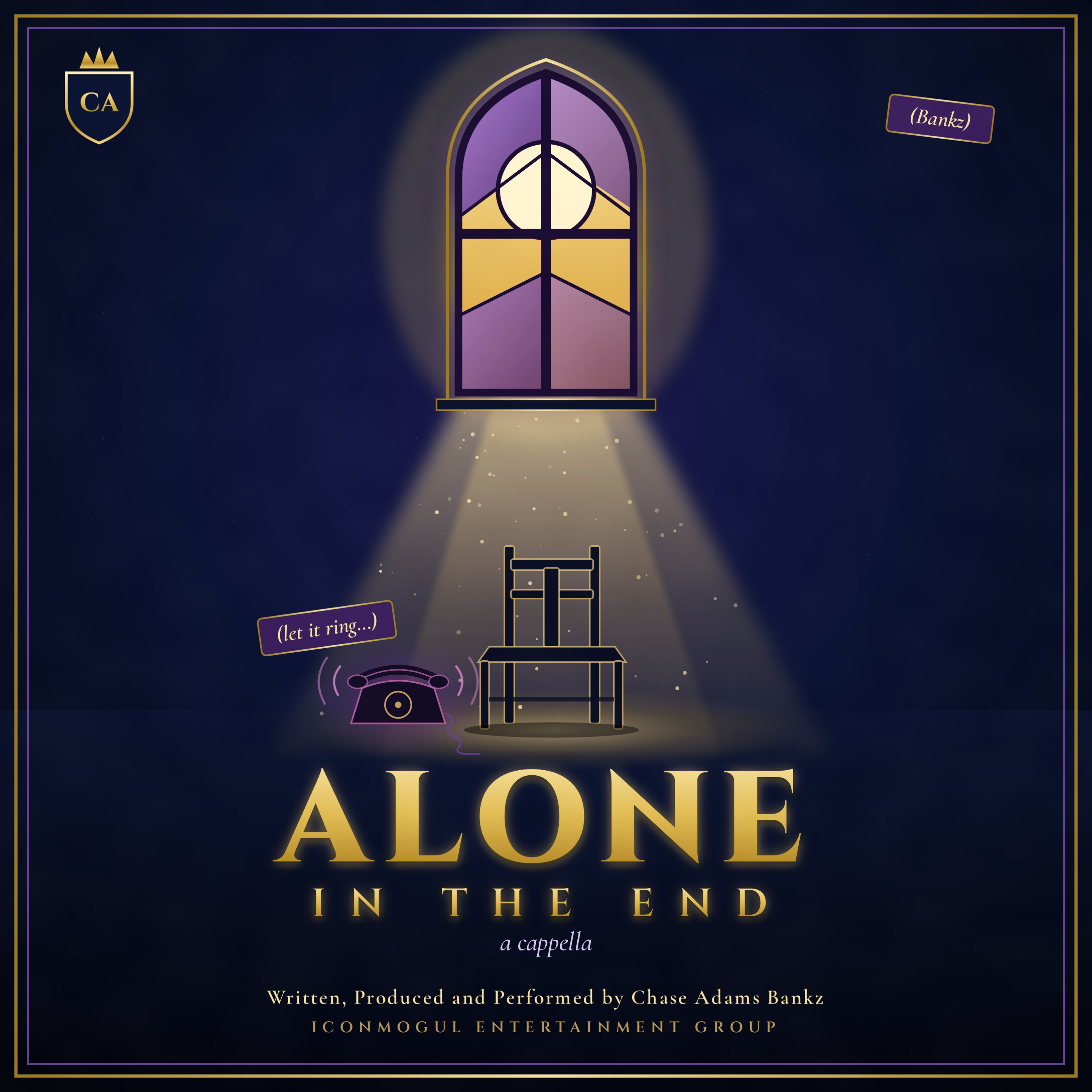 Alone In The End by Chase Adams Bankz cover art