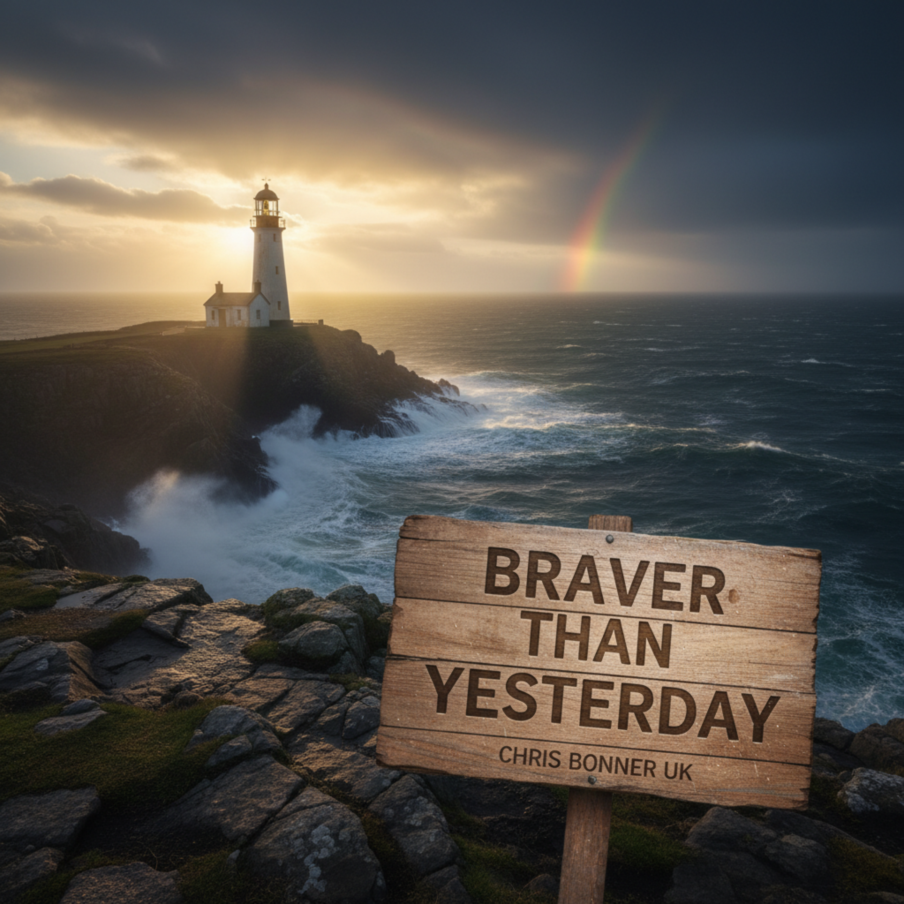 Braver Than Yesterday by Chris Bonner UK cover art