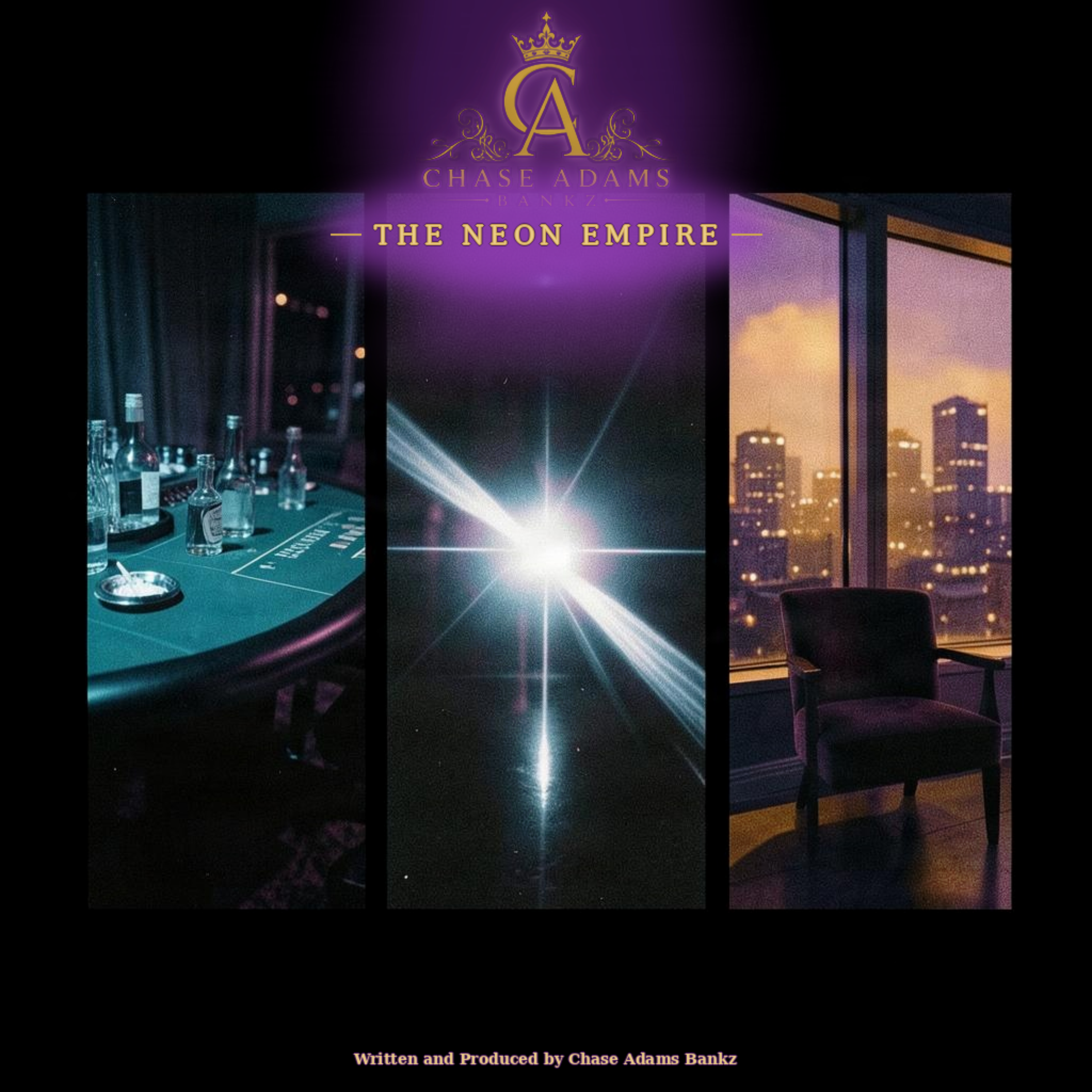 The Neon Empire by Chase Adams Bankz cover art