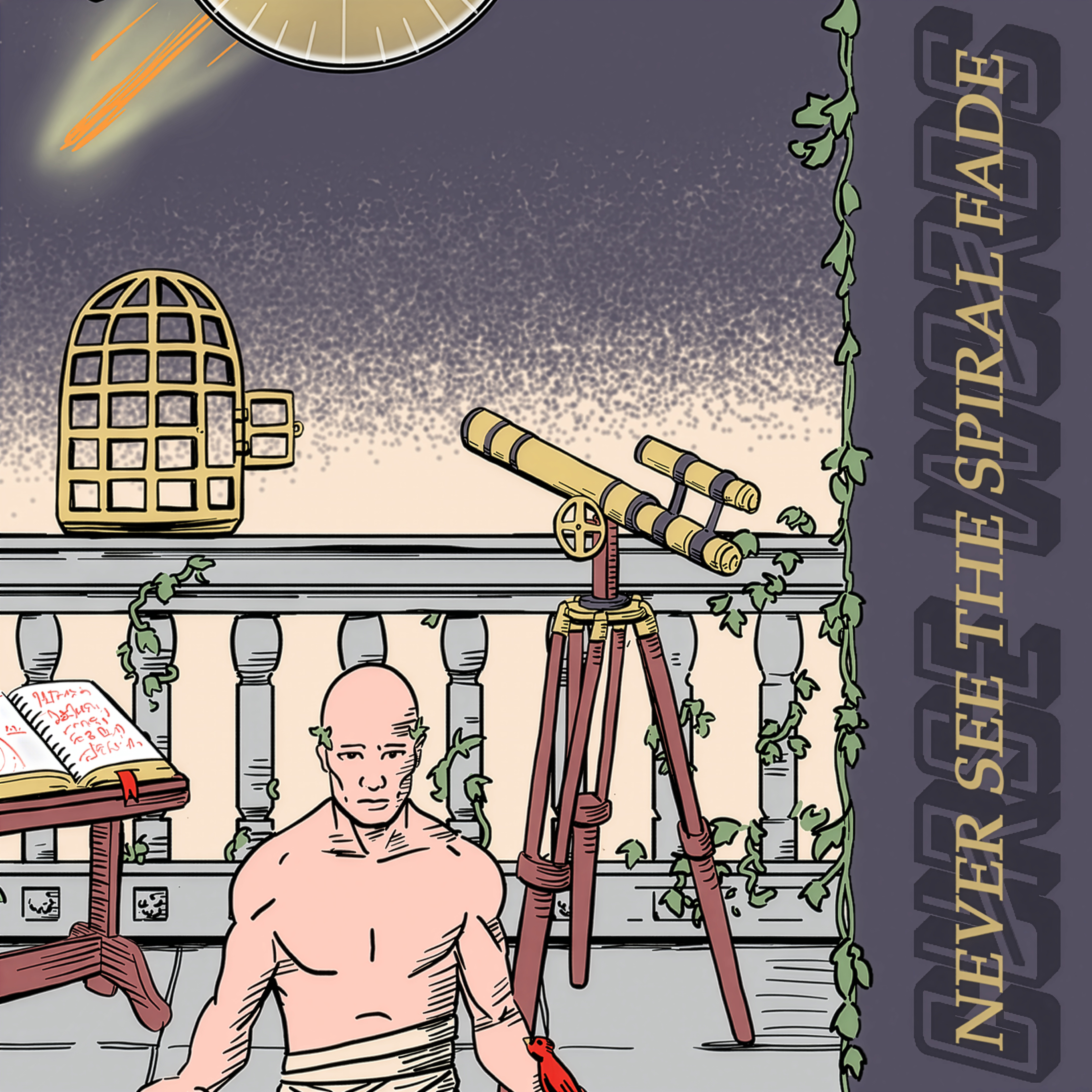Never See the Spiral Fade by Curse Words cover art